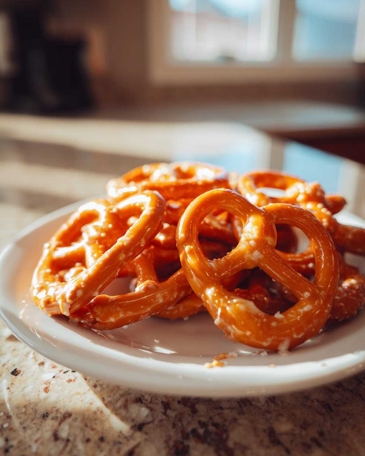 White Chocolate Pumpkin Spice Pretzels - detail 1