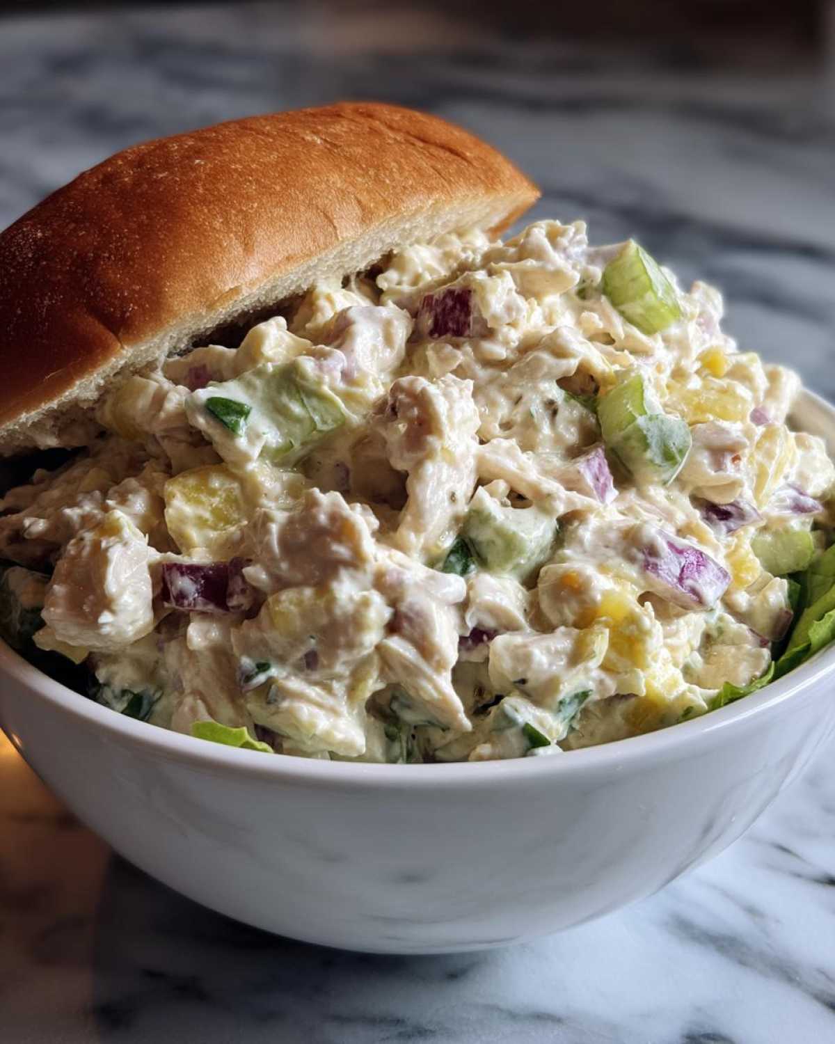 Classic Chicken Salad for Sandwiches or Lettuce Wraps - detail 2