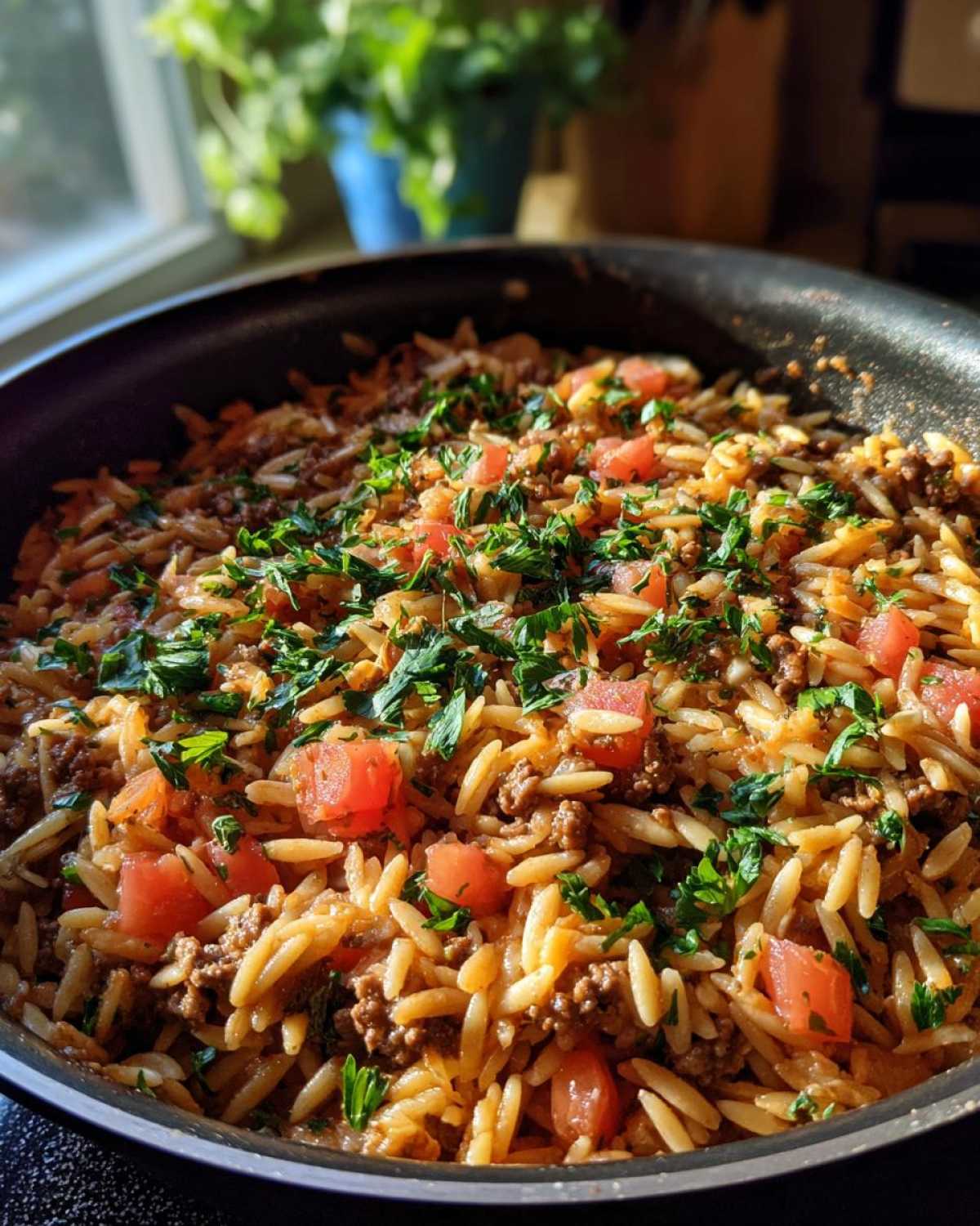 One-Pot Ground Beef & Orzo - detail 4