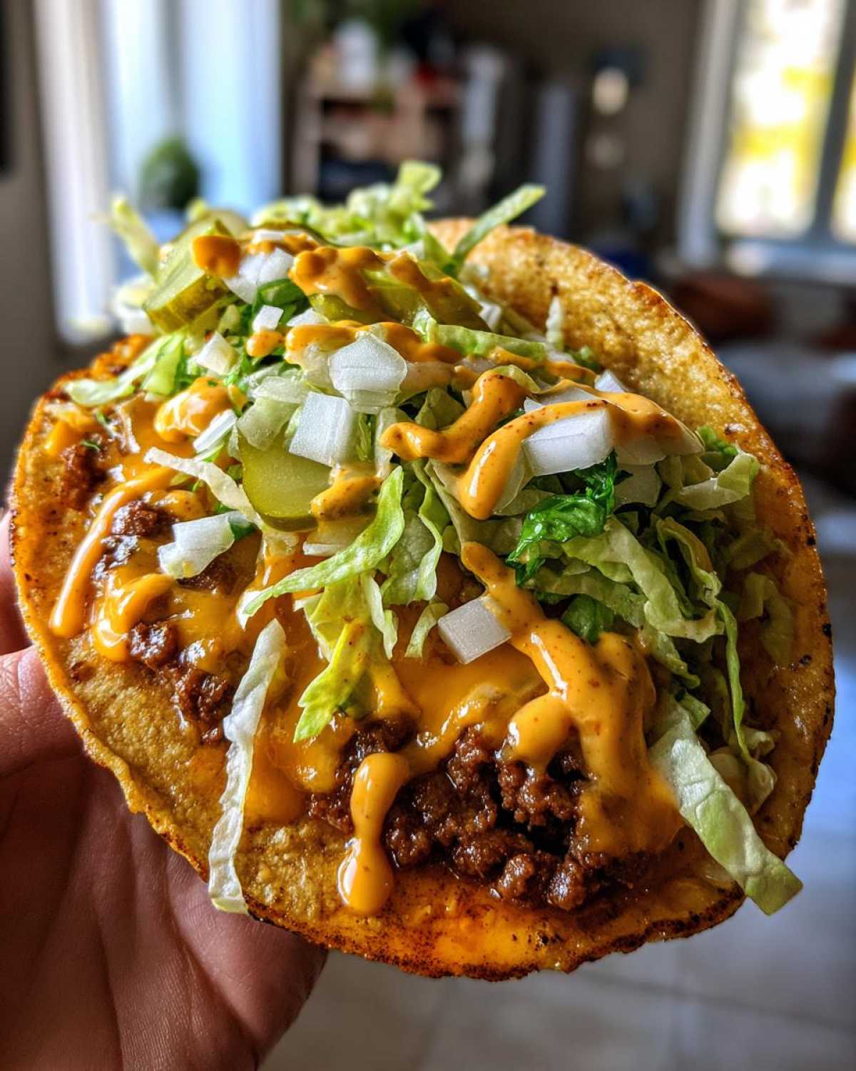 Big Mac Smash Tacos - detail 2