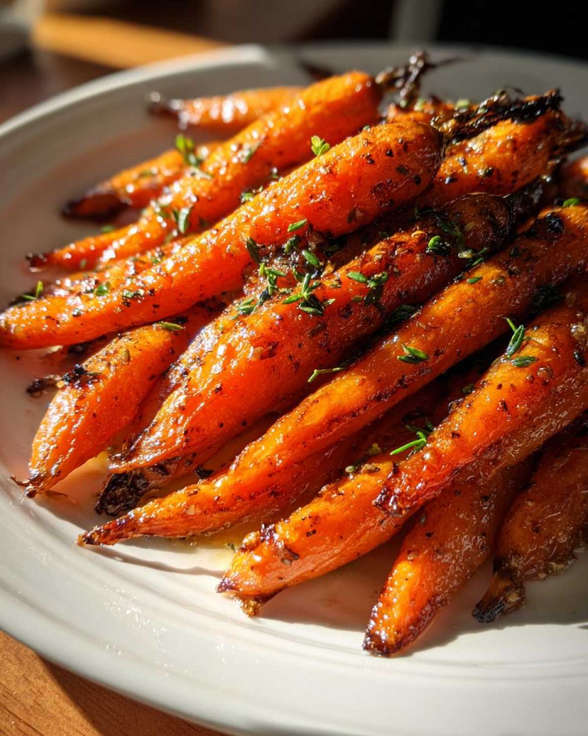 Maple Dijon Glazed Carrots - detail 4