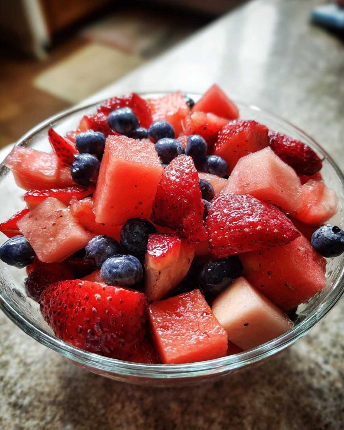 4th of July Fruit Salad - detail 2