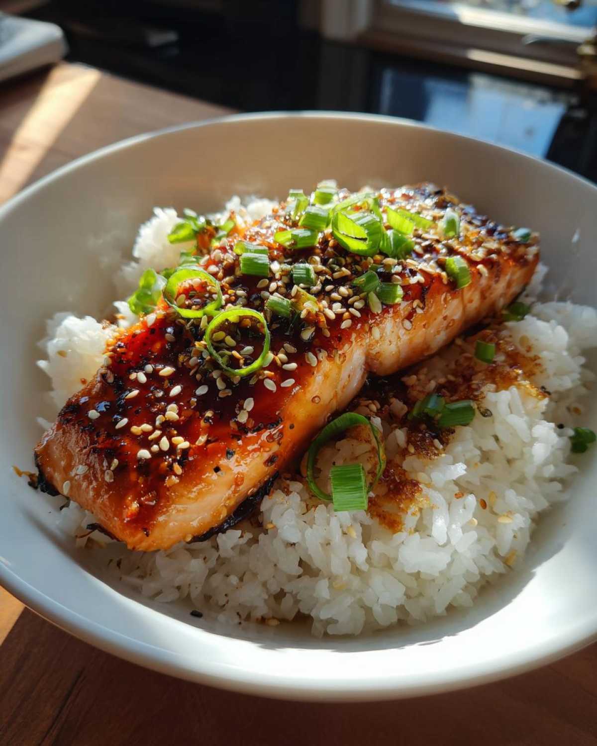 Teriyaki Salmon Bowl - detail 1