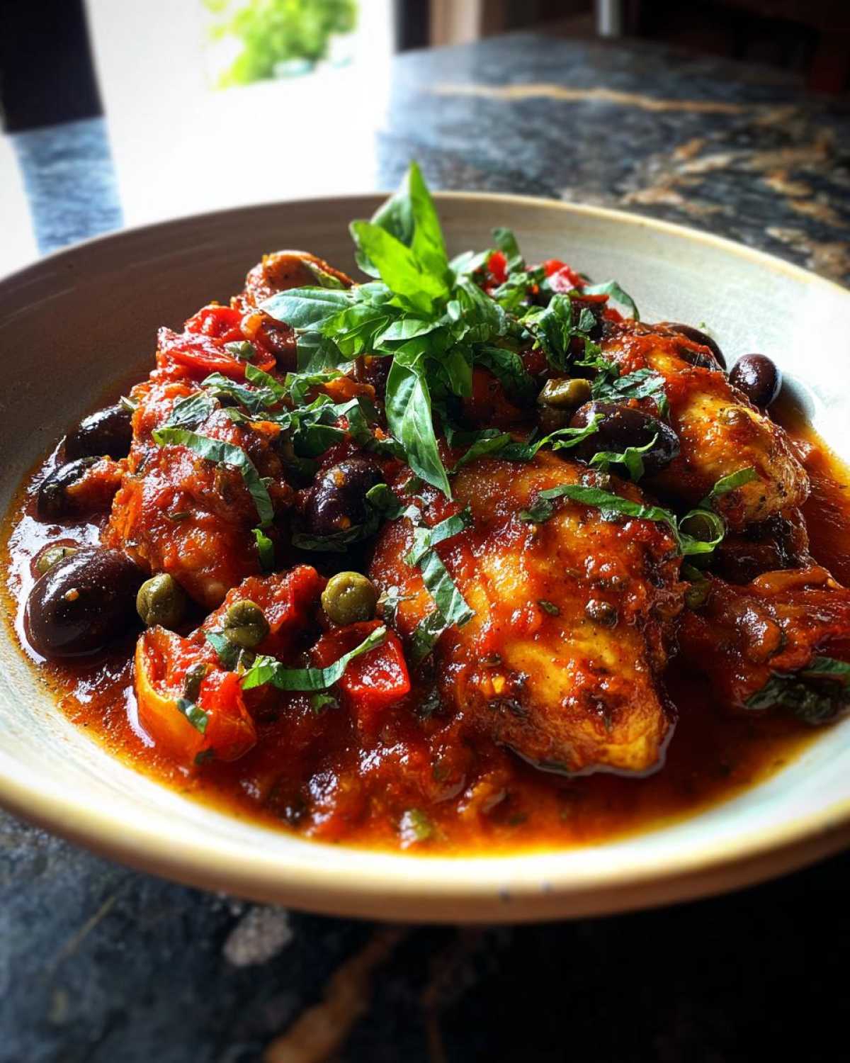 Chicken Puttanesca - detail 4