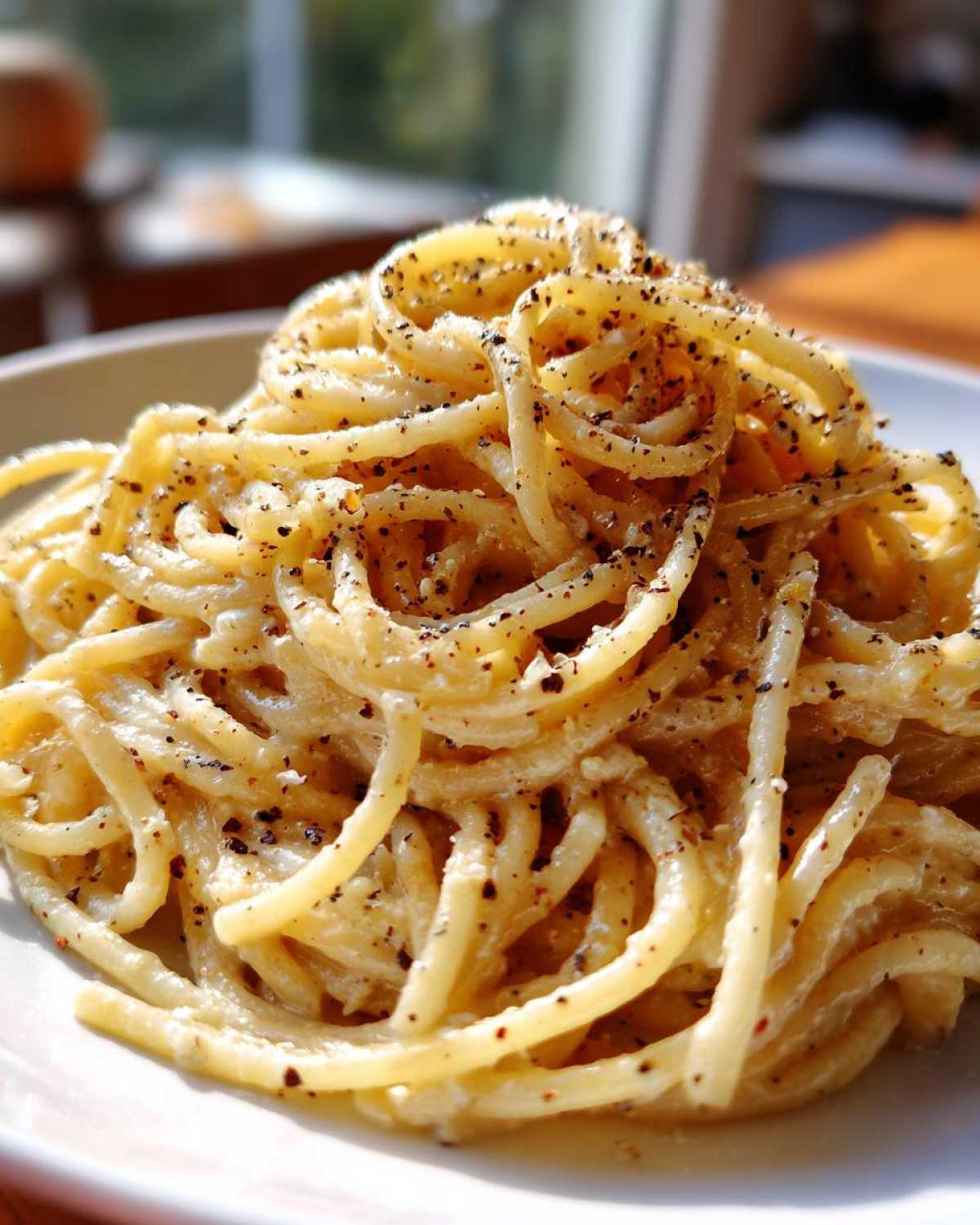 Spaghetti Cacio e Pepe - detail 1