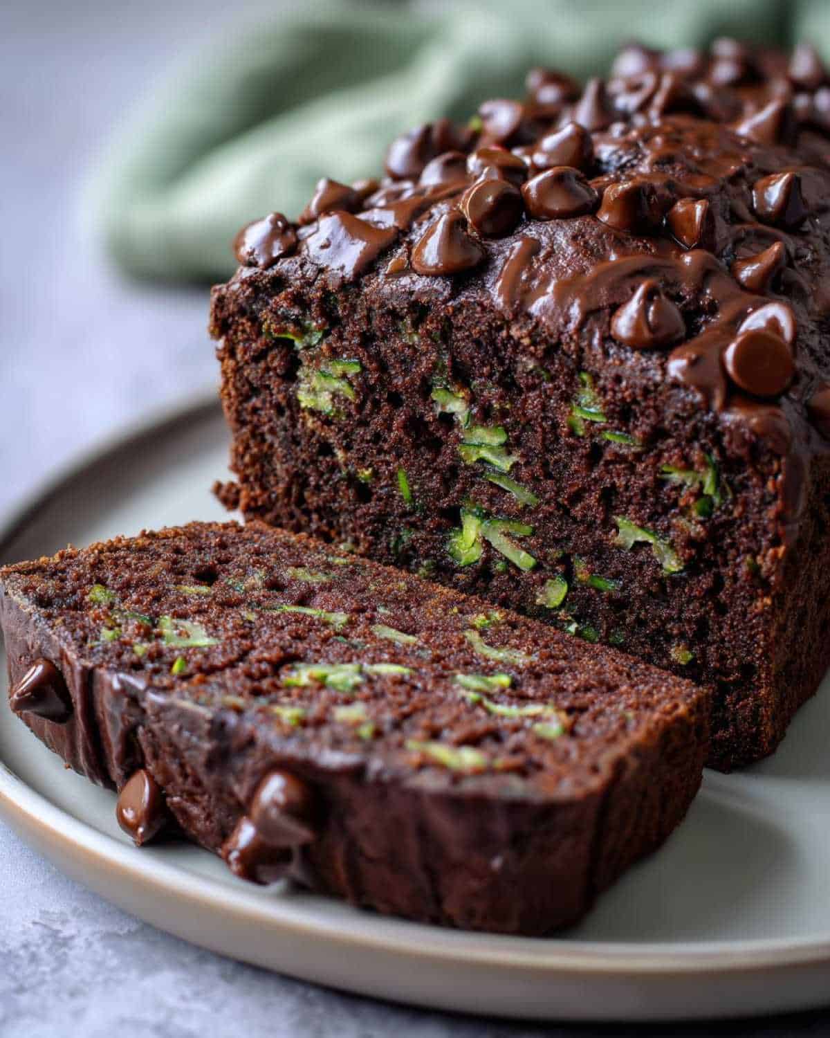 Decadent Double Chocolate Zucchini Bread - detail 1