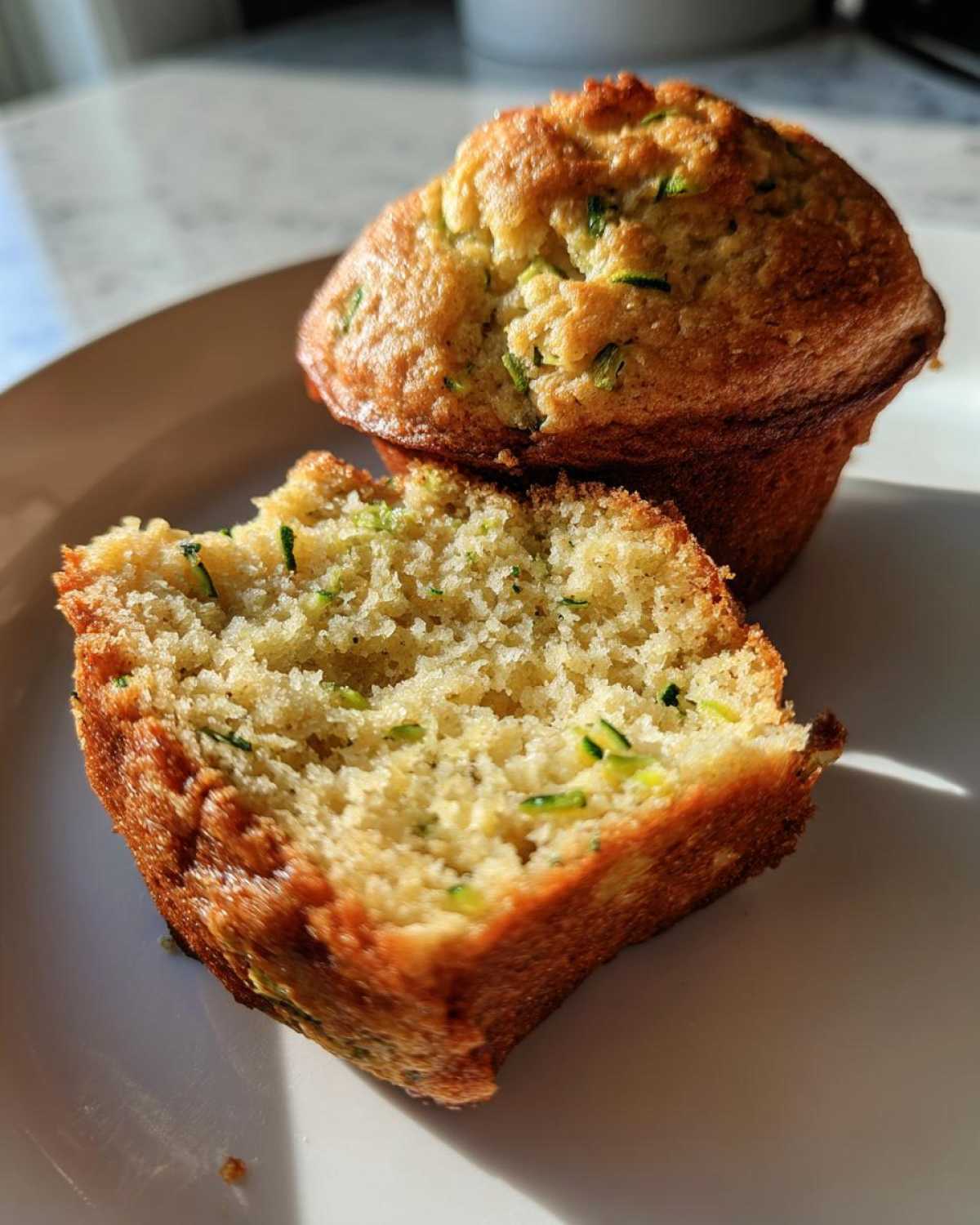 Gluten-free zucchini muffins - detail 3