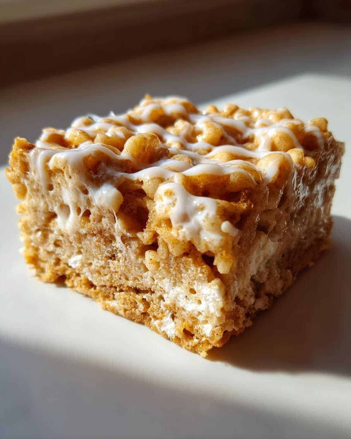 Pumpkin Spice Rice Krispie Treats - detail 3