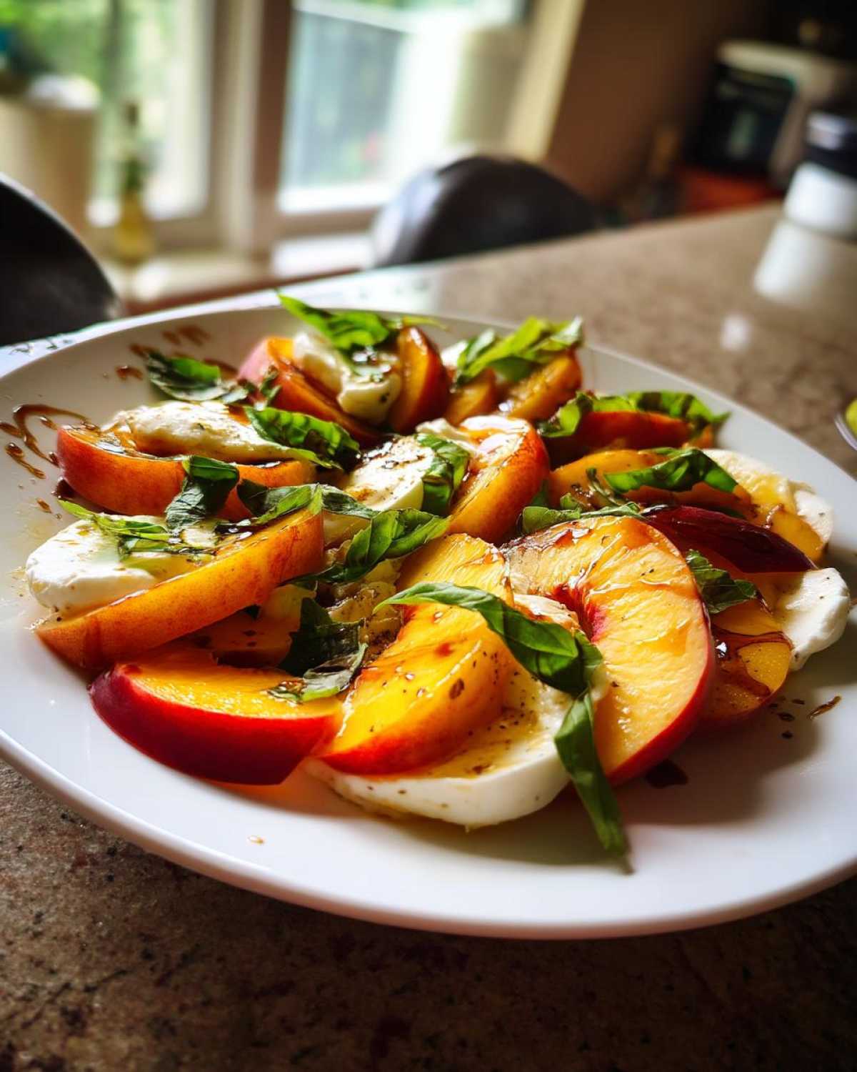 Stone Fruit Caprese Salad - detail 1