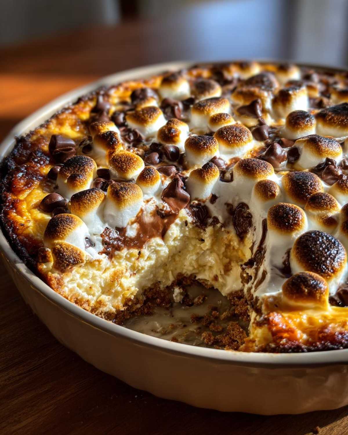 S mores Cheesecake Dip - detail 3