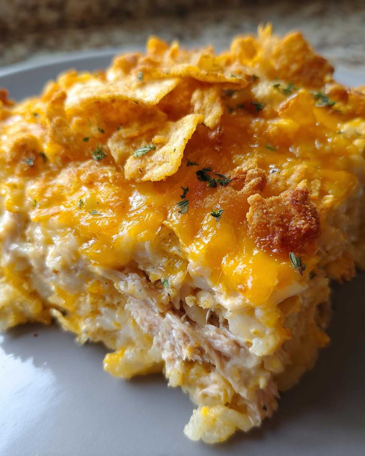 Tuna rice casserole - detail 2