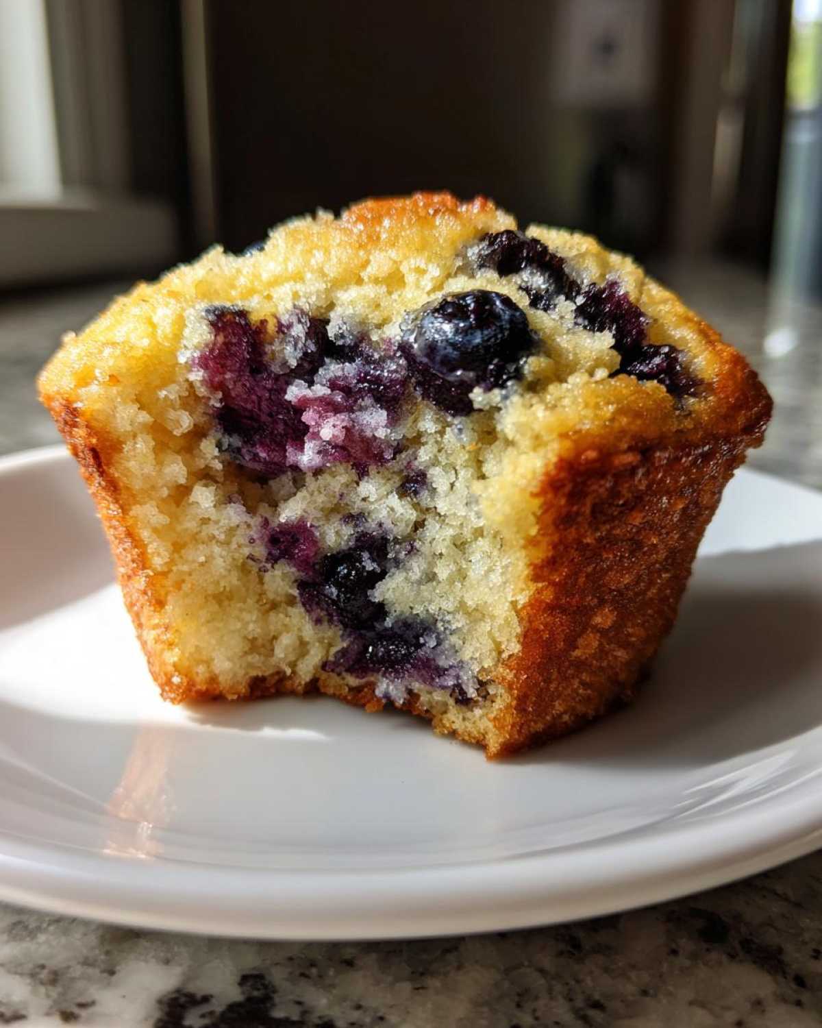 Gluten-free blueberry muffins - detail 4