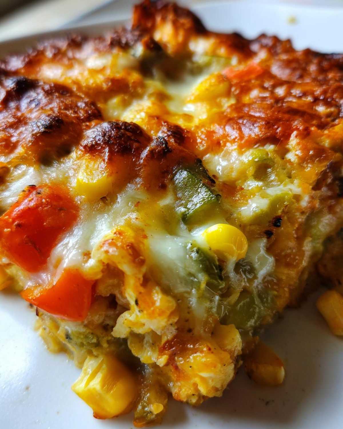 Mexican squash casserole - detail 3