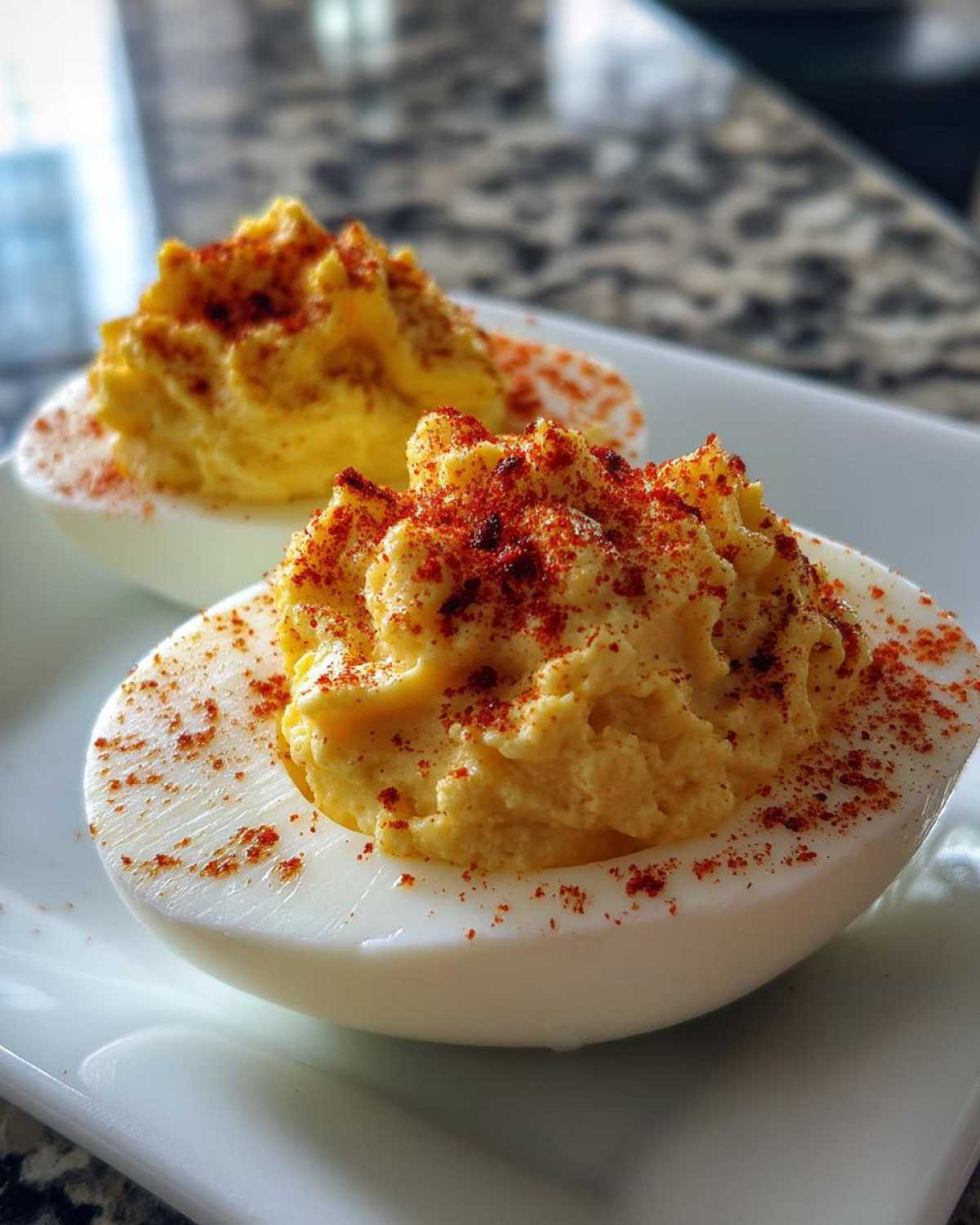 Traditional Deviled Eggs (Perfectly Creamy) - detail 3
