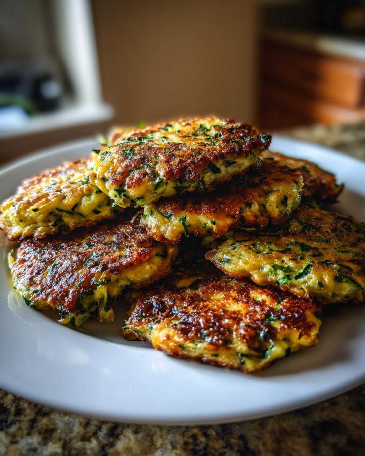 Zucchini Fritters - detail 1