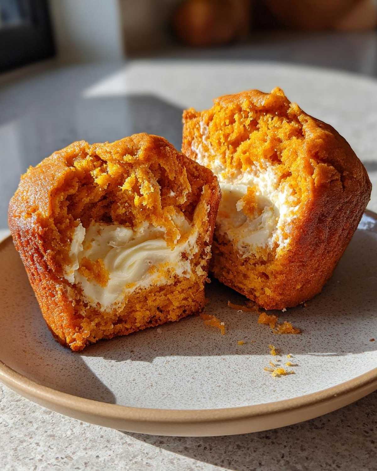 Pumpkin Cream Cheese Muffins - detail 3