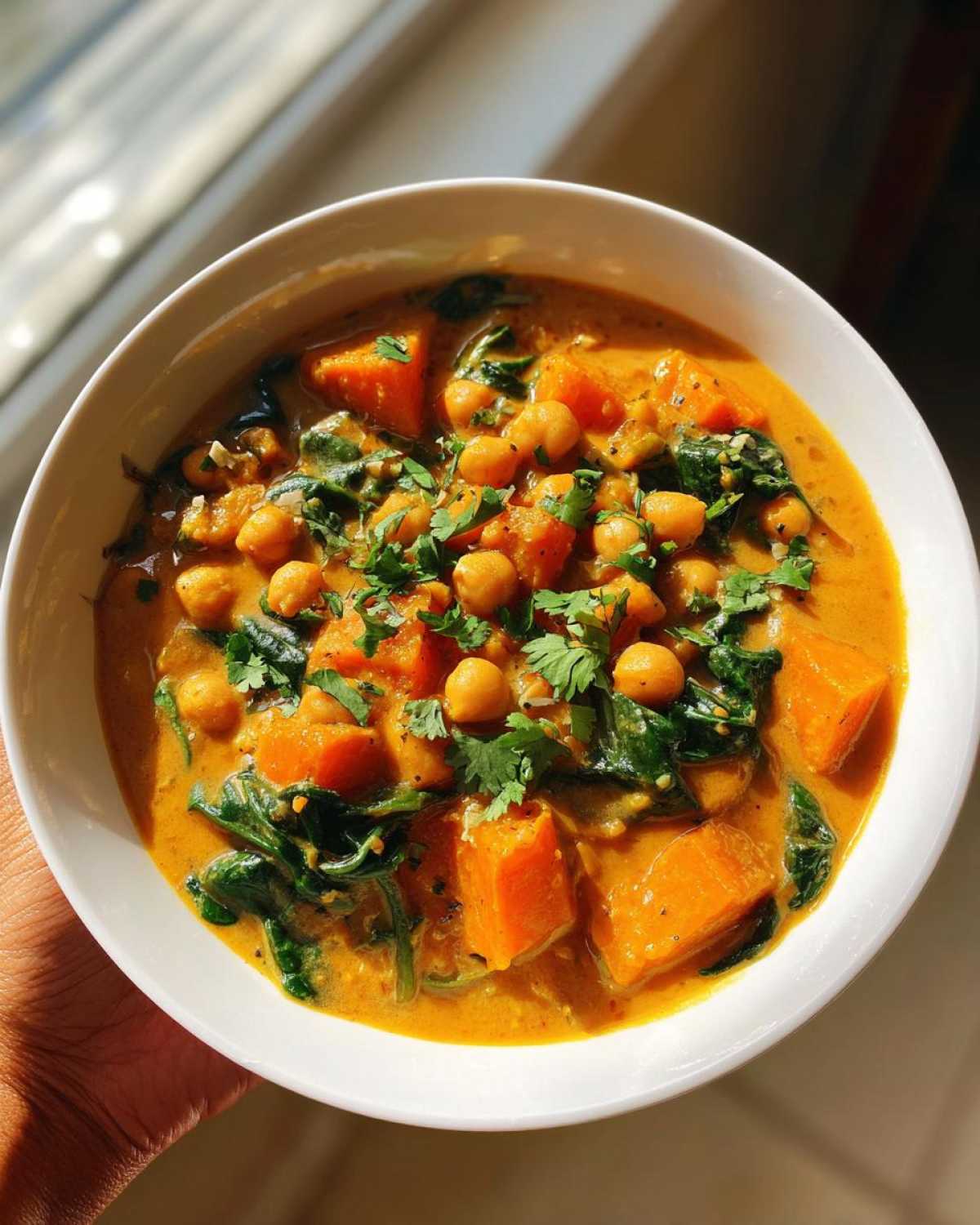 Vegan Pumpkin Curry - detail 1