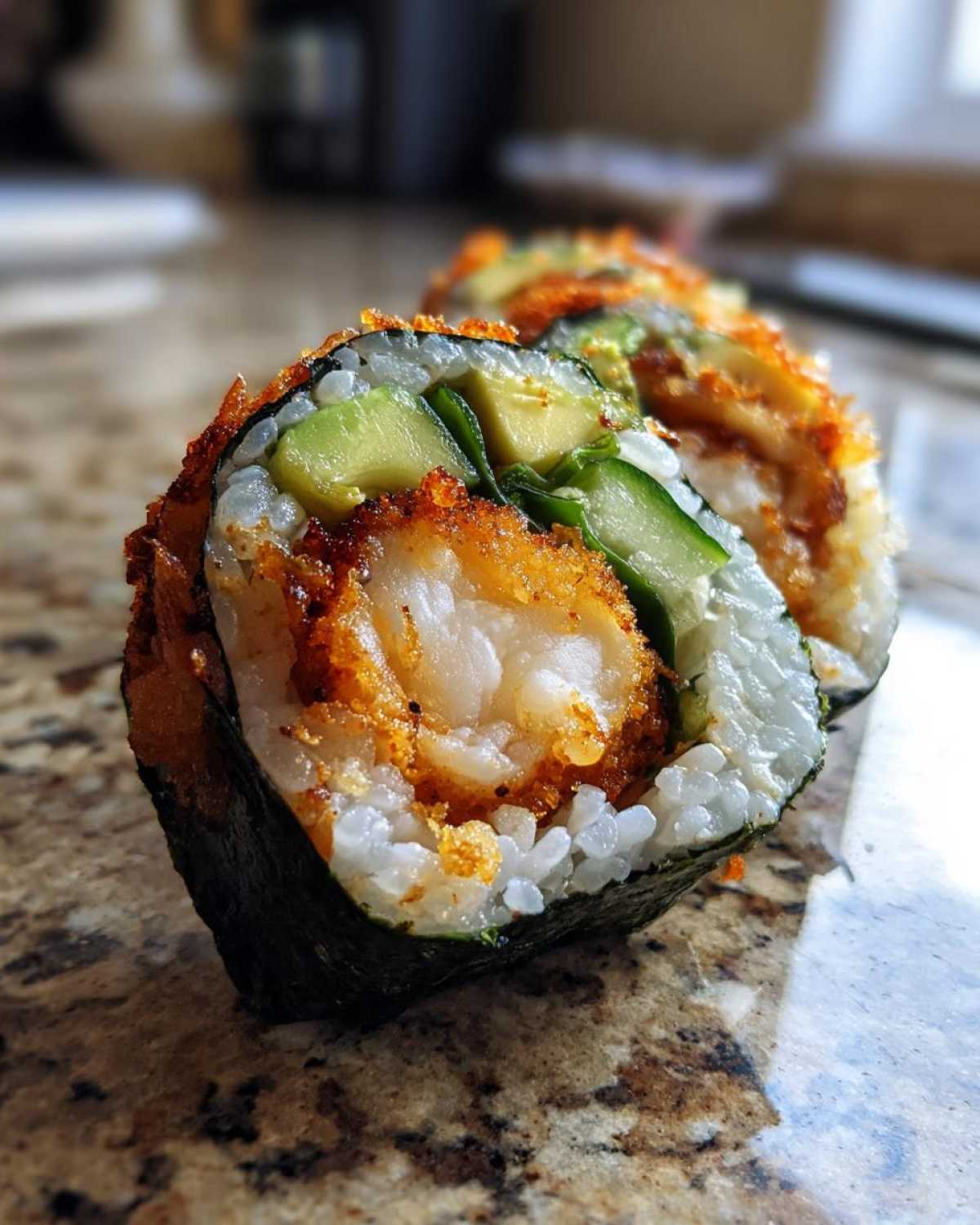 Shrimp Tempura Sushi Roll - detail 2