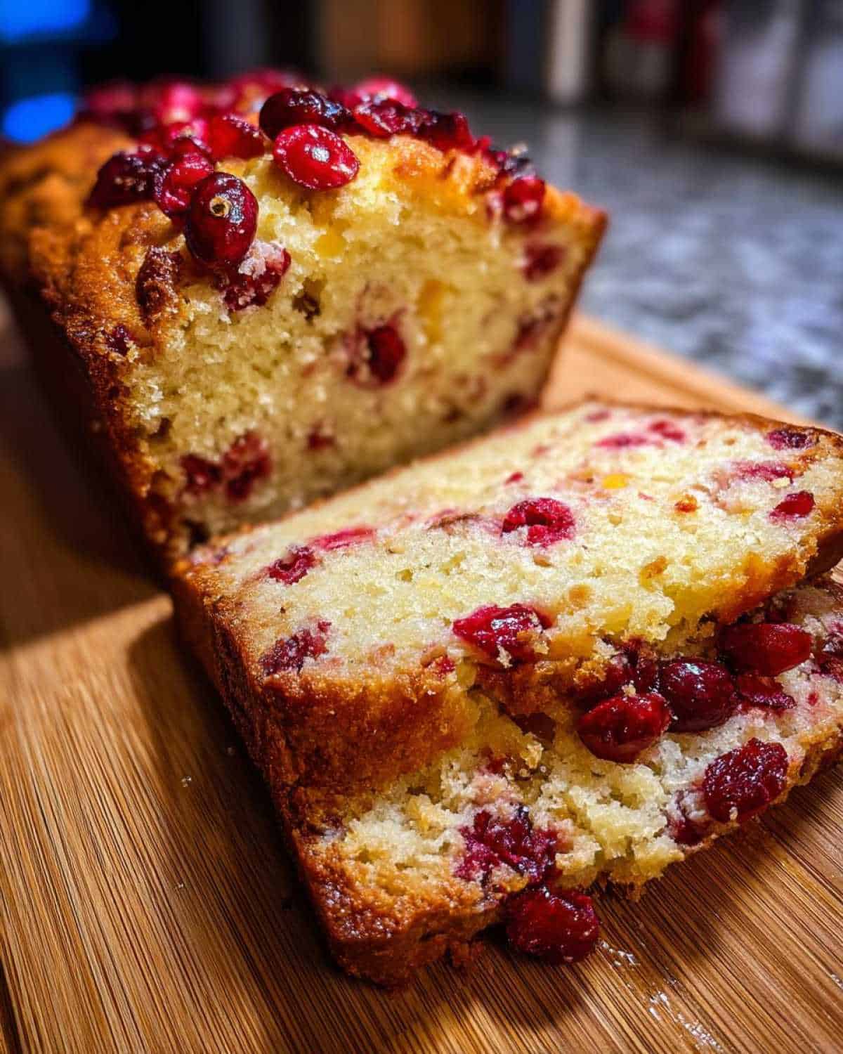 Cranberry Orange Loaf Bread - detail 2