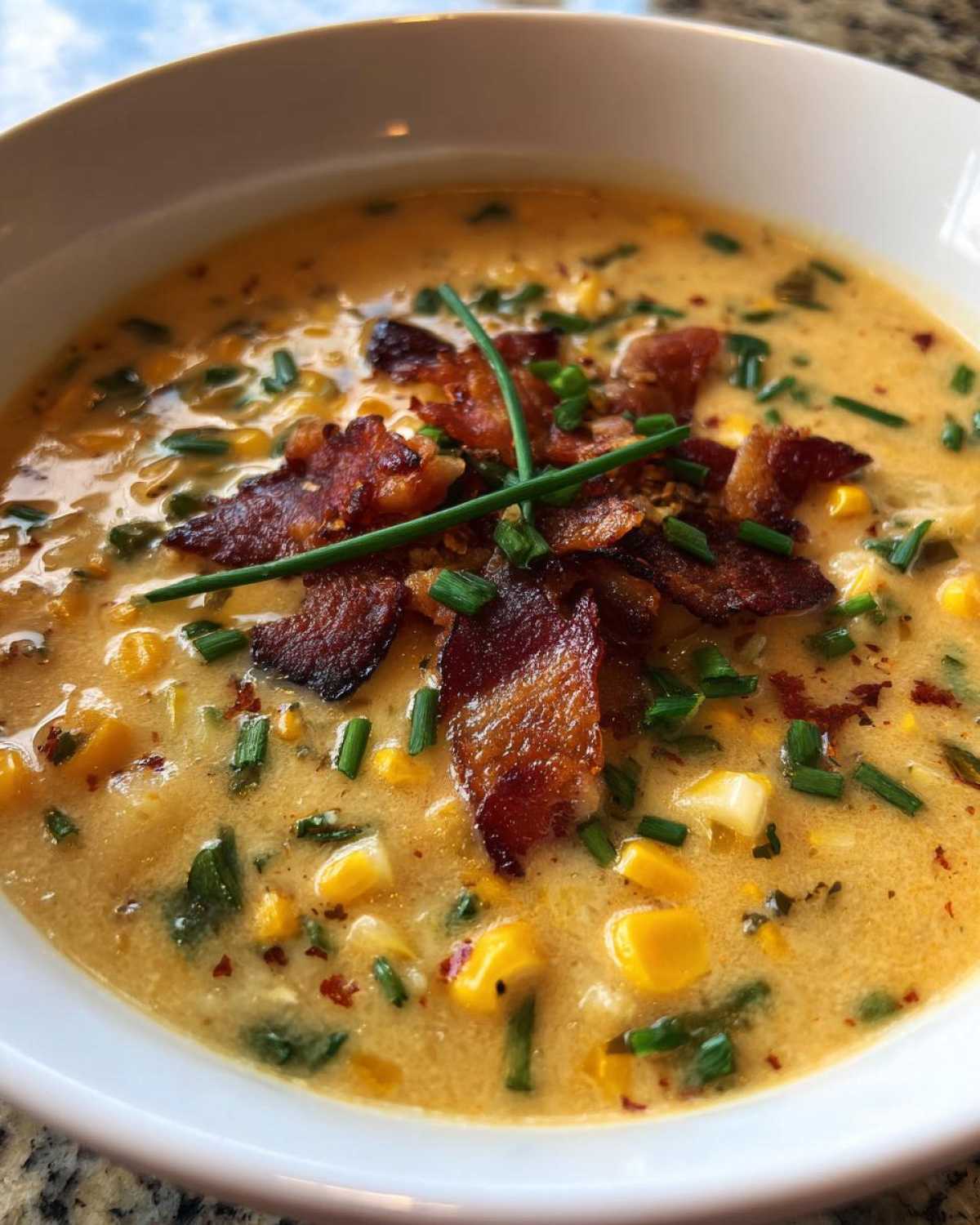 Creamy Corn Chowder - detail 3