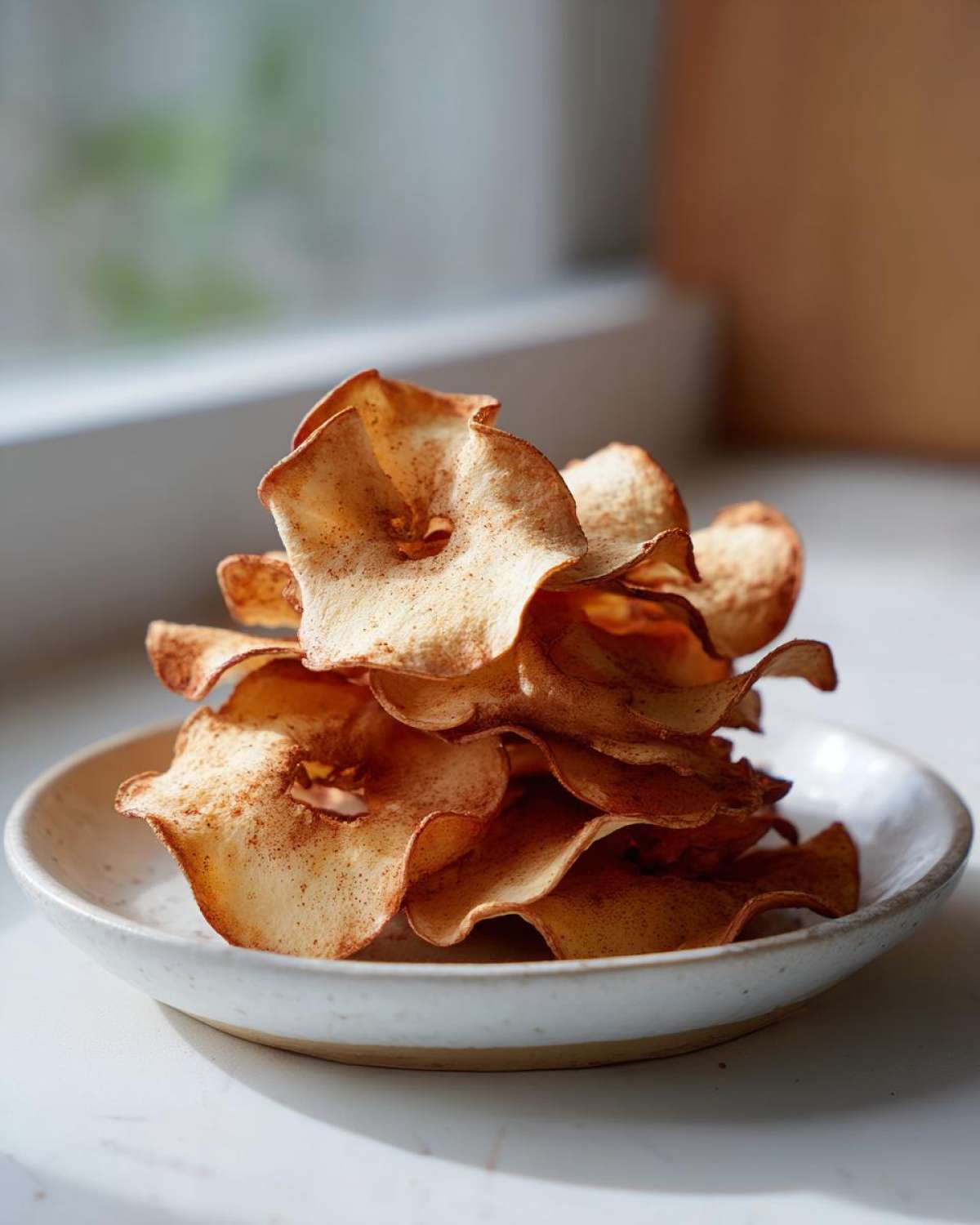 Baked Cinnamon Apple Chips - detail 1
