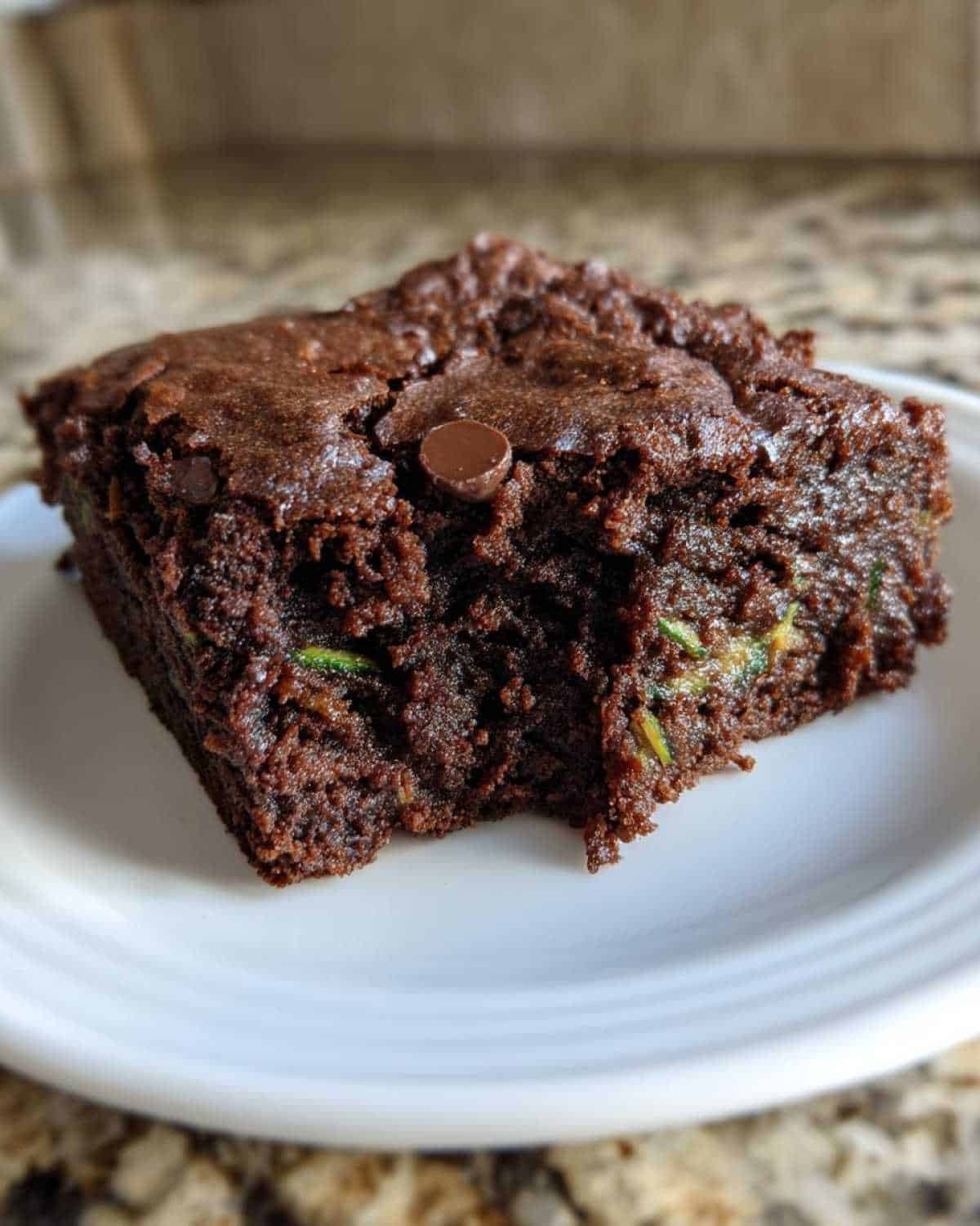 Gluten Free Zucchini Brownies - detail 1