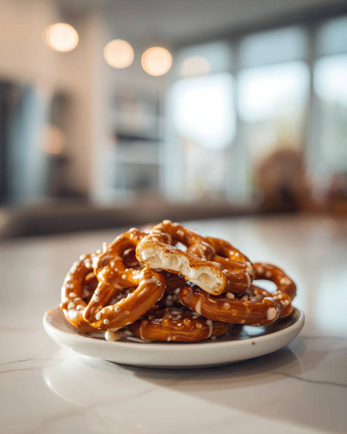 White Chocolate Pumpkin Spice Pretzels - detail 2