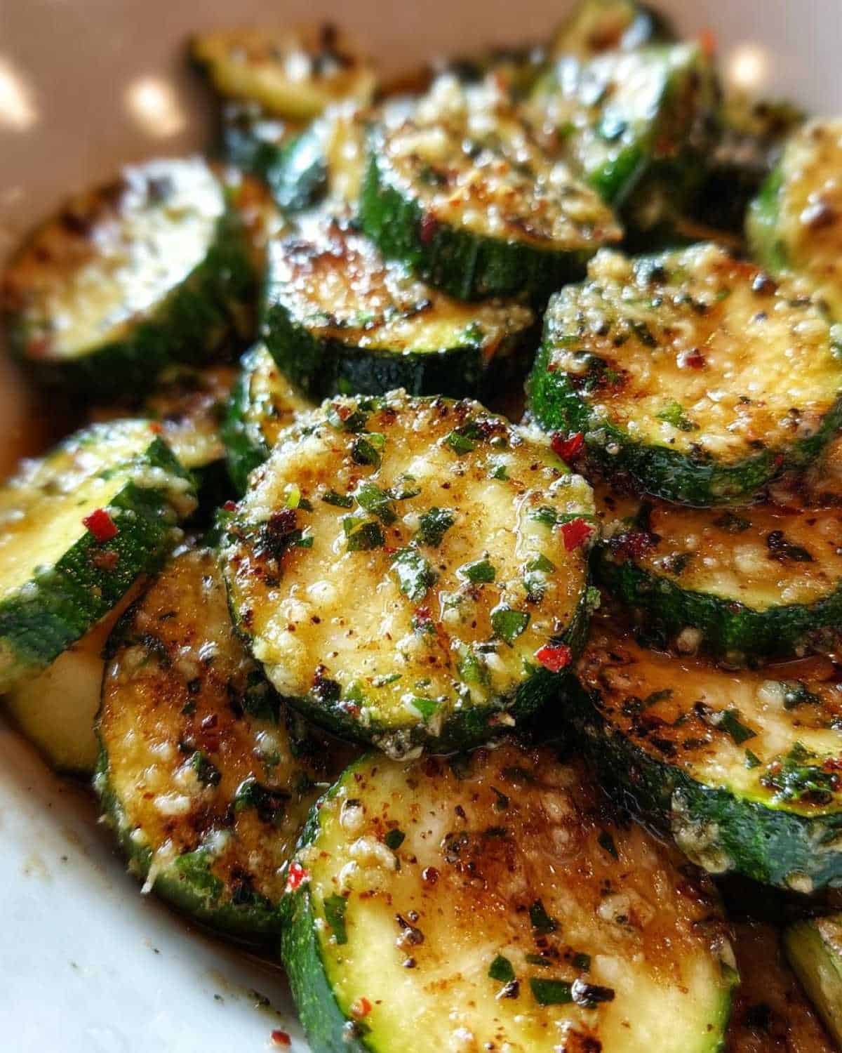 Garlic Parmesan Sautéed Zucchini - detail 3