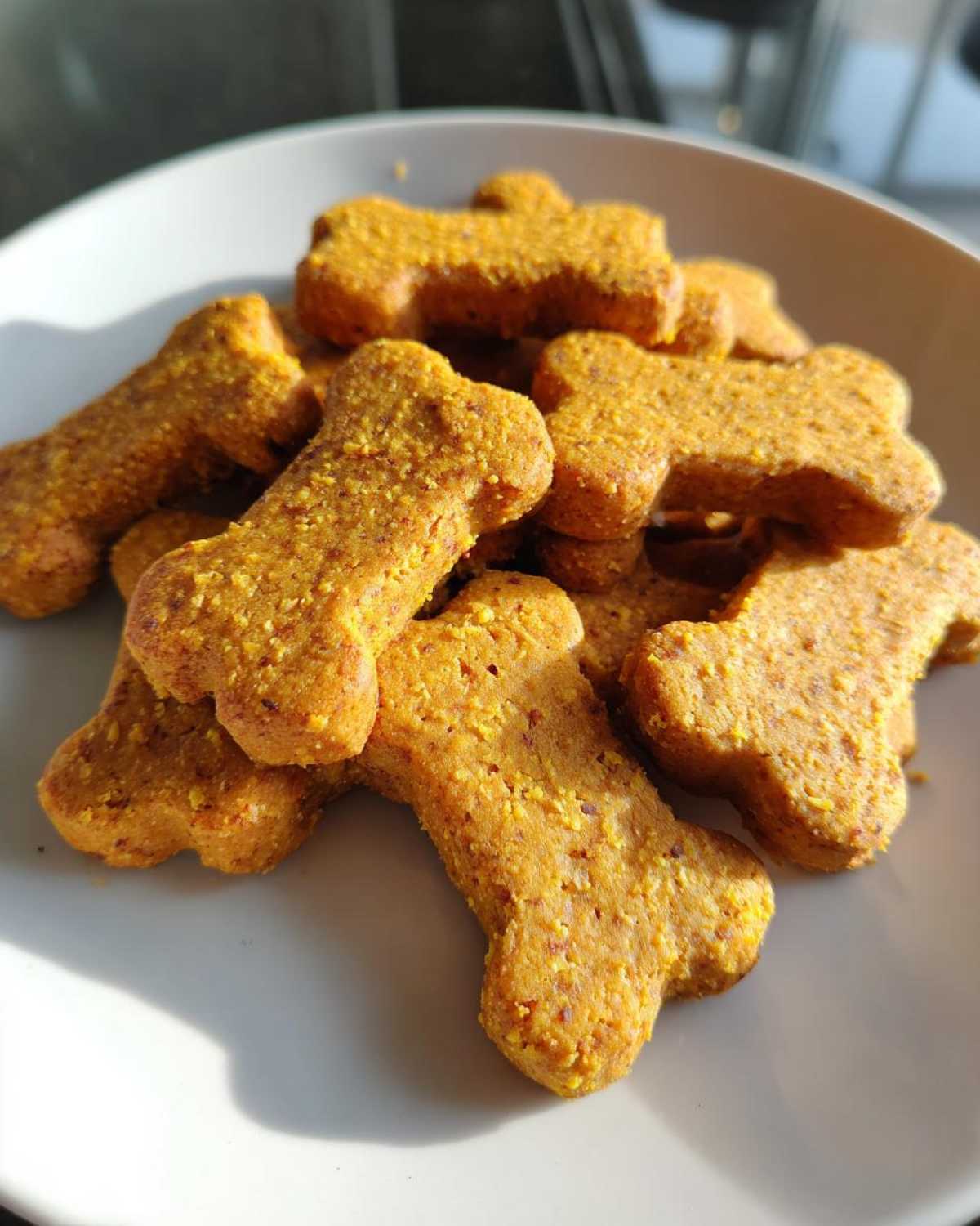 Homemade Peanut Butter Pumpkin Dog Treats - detail 4