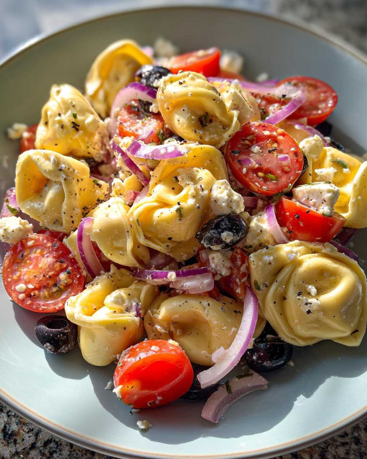 Tortellini Pasta Salad - detail 1