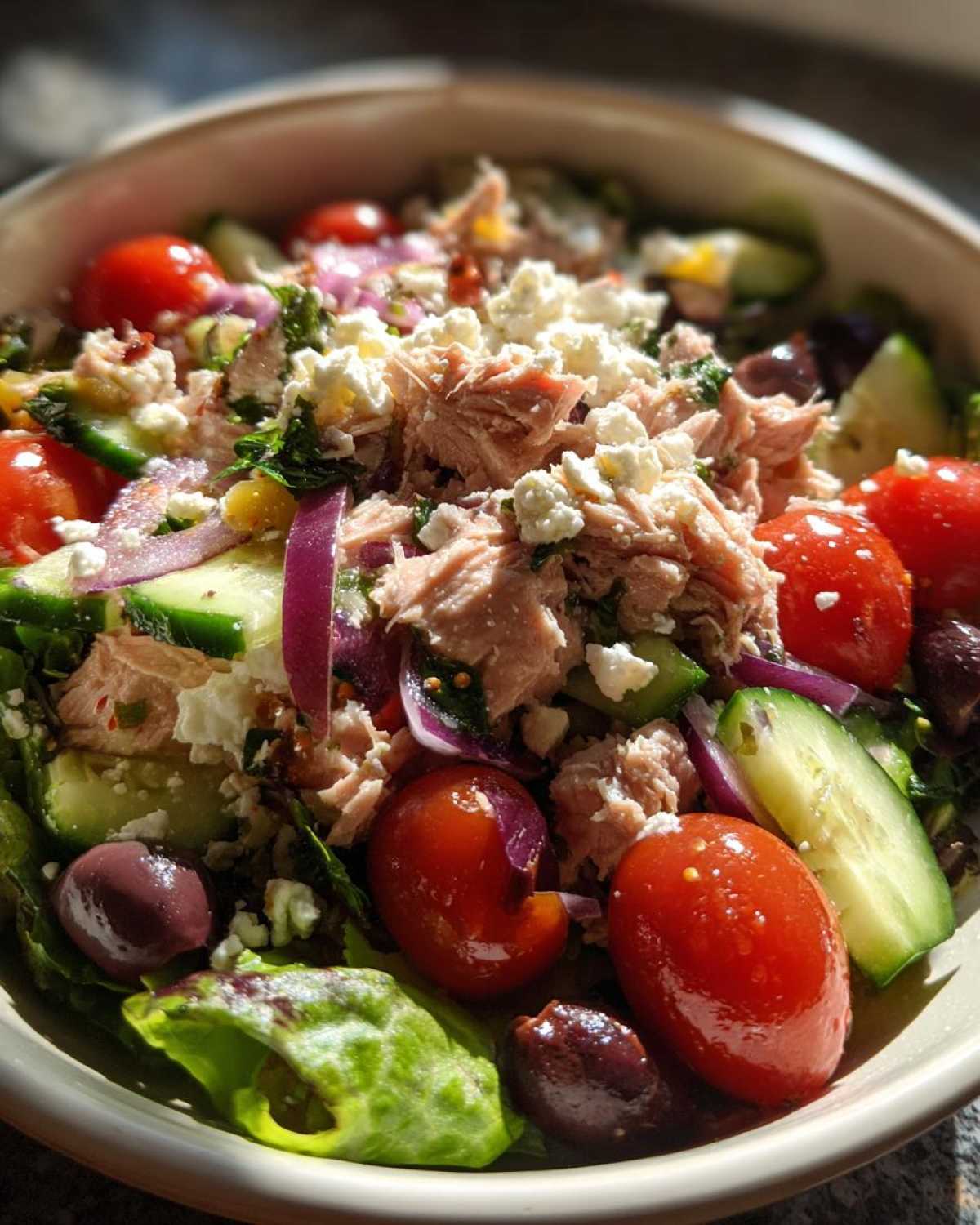 Mediterranean tuna bowl - detail 4