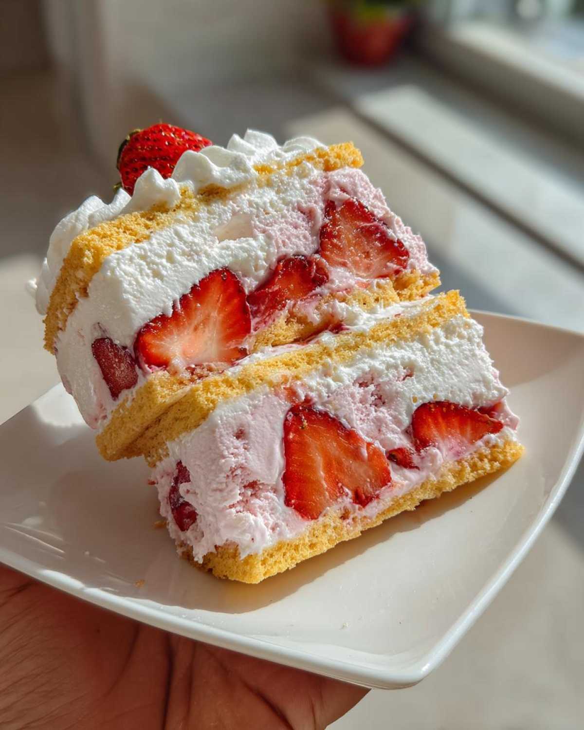 Strawberry Shortcake Ice Cream Sandwiches - detail 4