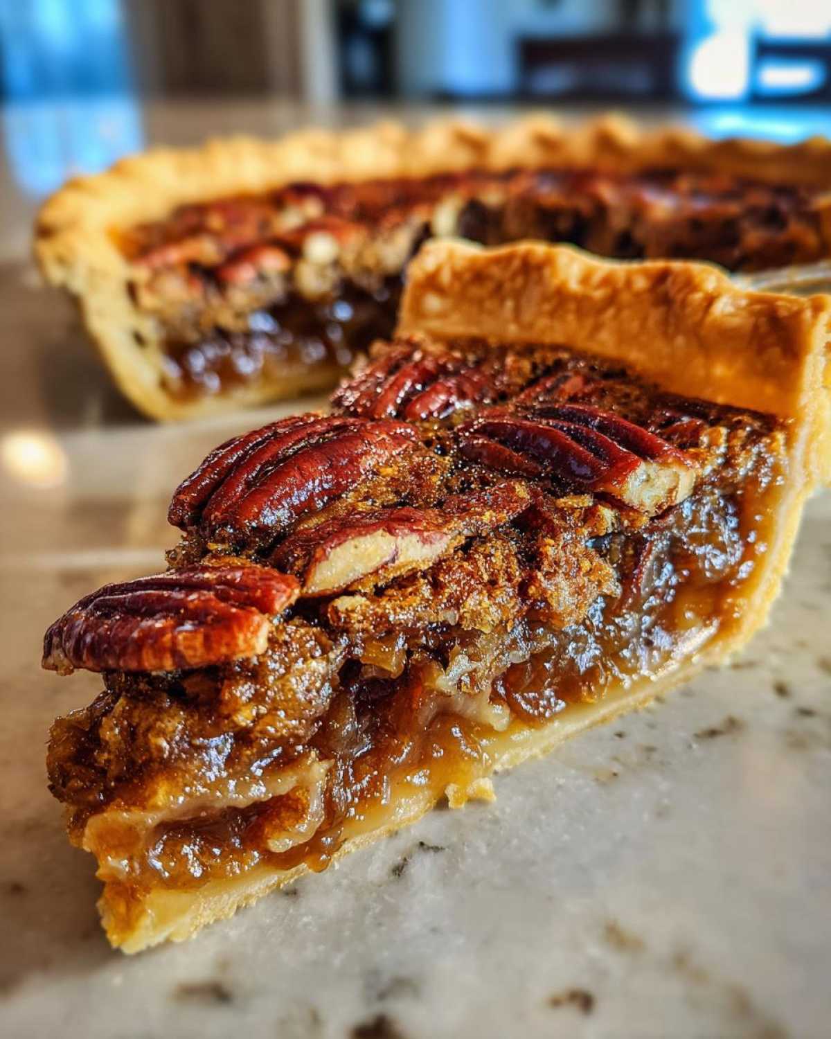 Brown Butter Bourbon Pecan Pie - detail 4