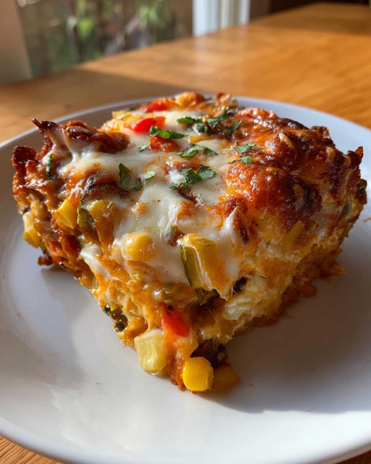 Mexican squash casserole - detail 5