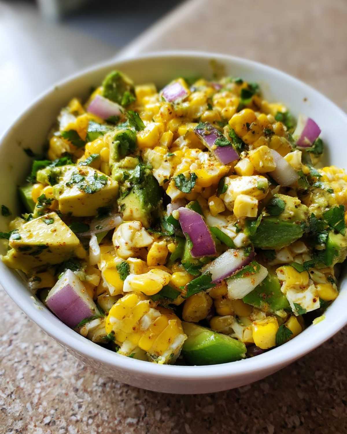 Grilled Corn and Avocado Salsa - detail 2