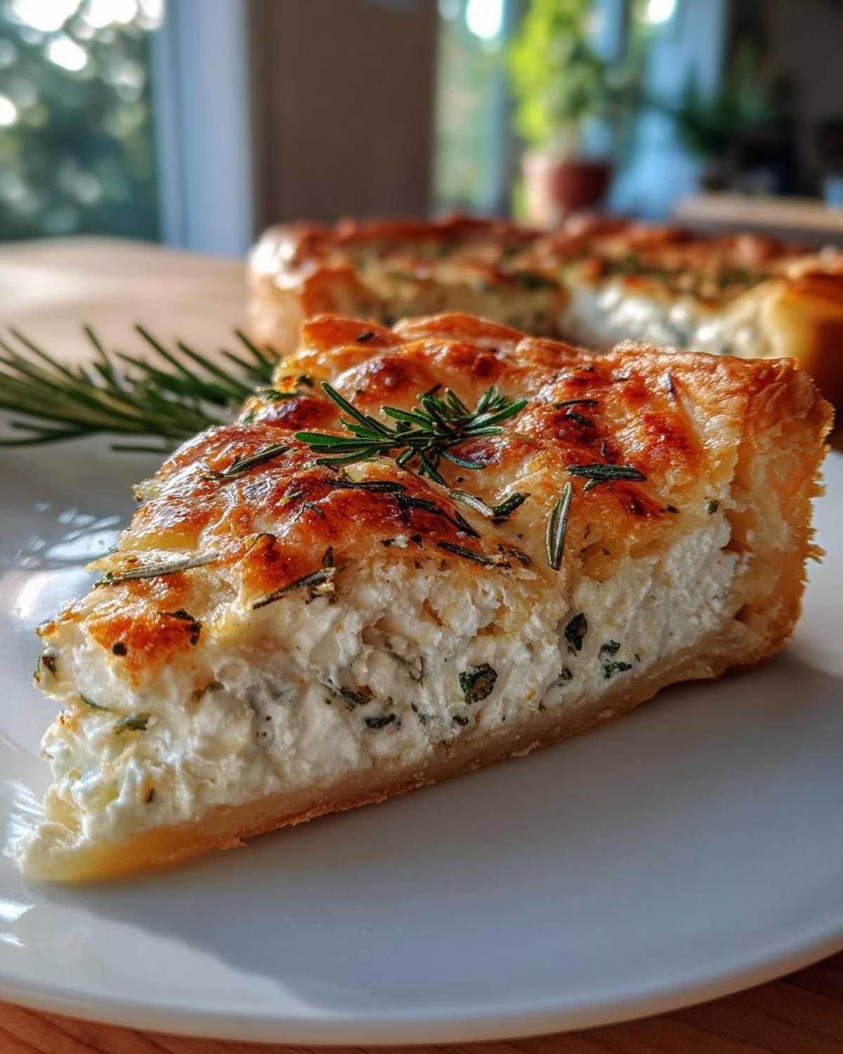 Rosemary Goat Cheese Tart - detail 4