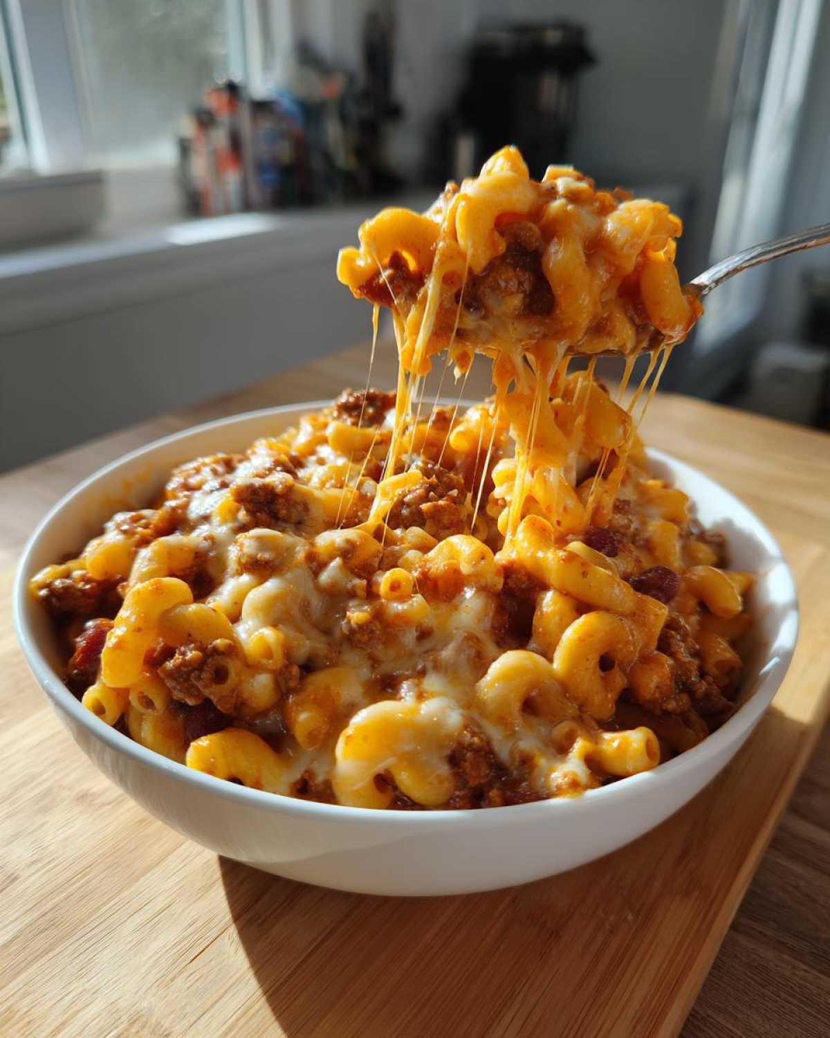 Chili Mac and Cheese - detail 1