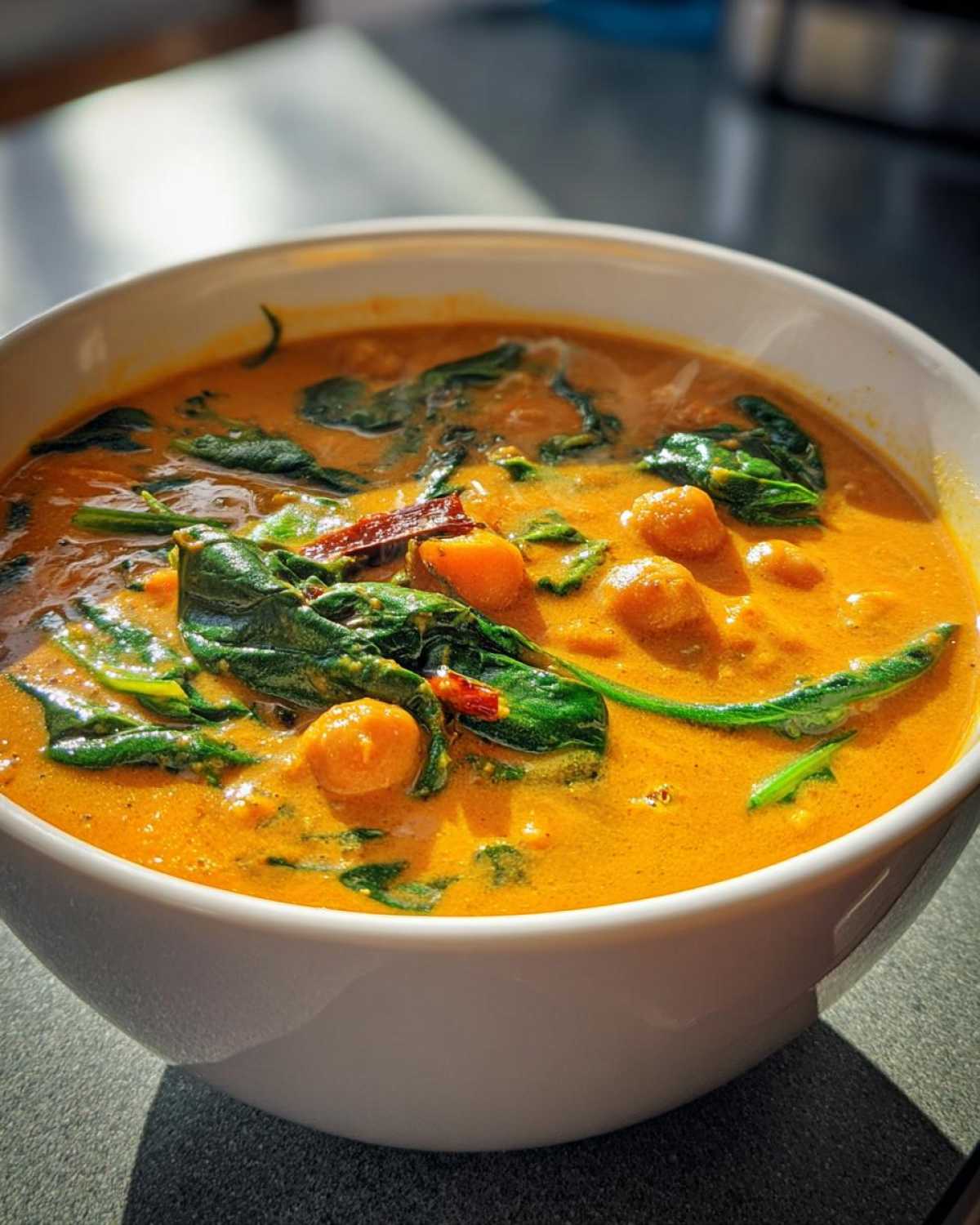 Vegan Pumpkin Curry - detail 2