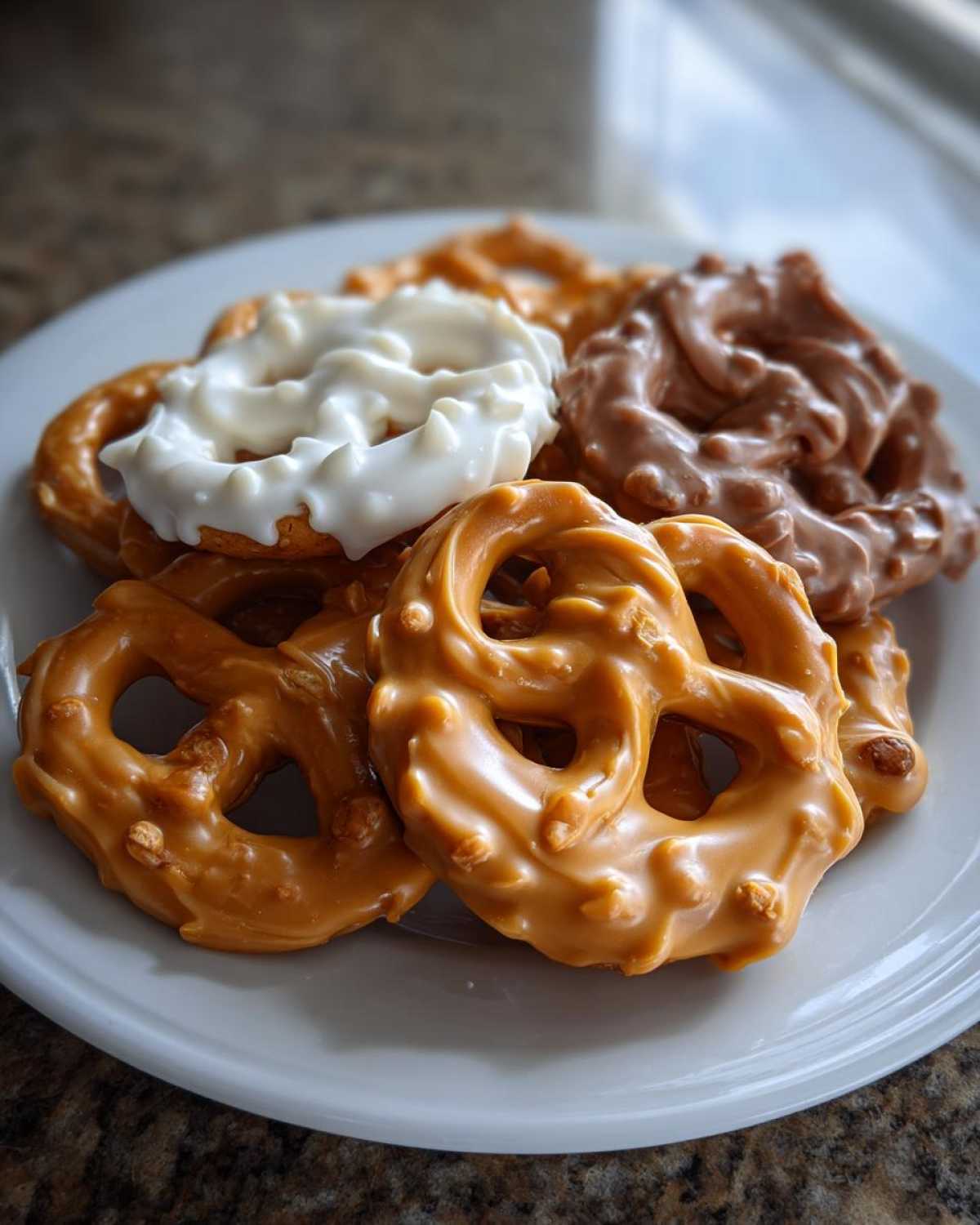 White Chocolate Pumpkin Spice Pretzels - detail 4