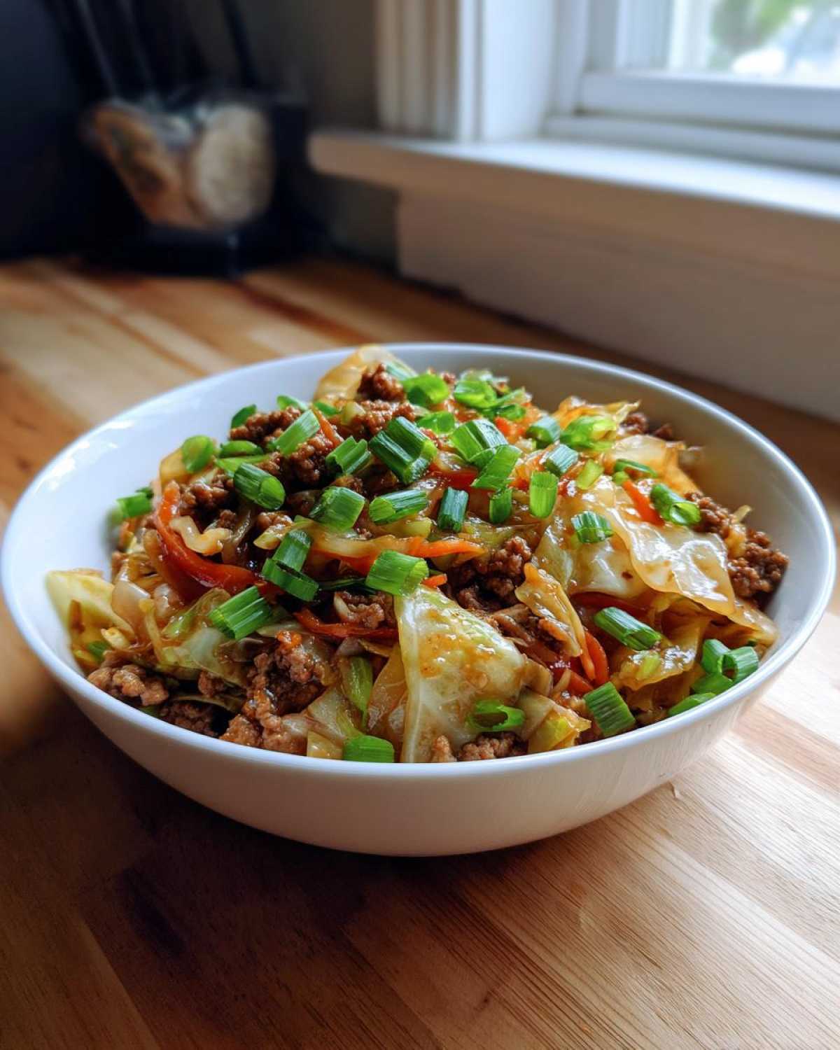 Egg Roll in a Bowl - detail 1