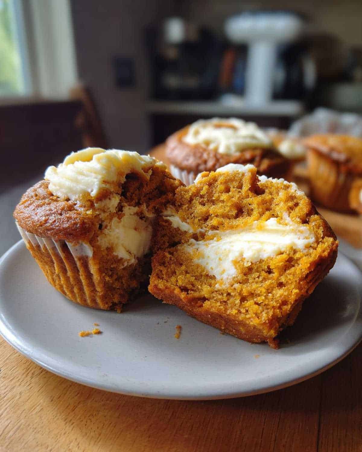 Pumpkin Cream Cheese Muffins - detail 1