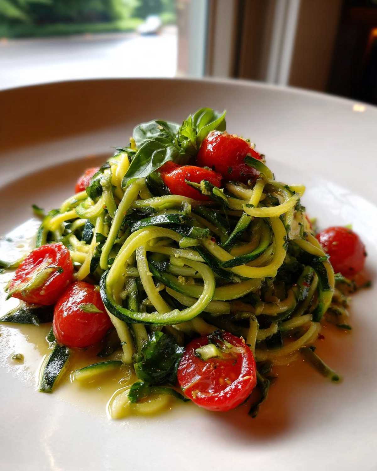 Zucchini Noodles (Zoodles) - detail 2