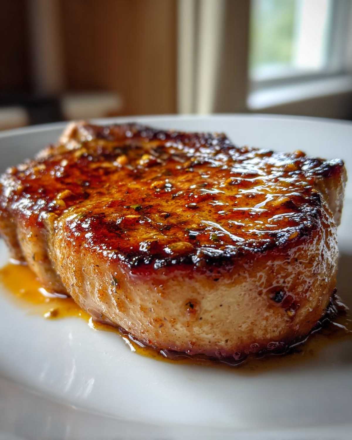 Apple Cider Glazed Pork Chops - detail 3