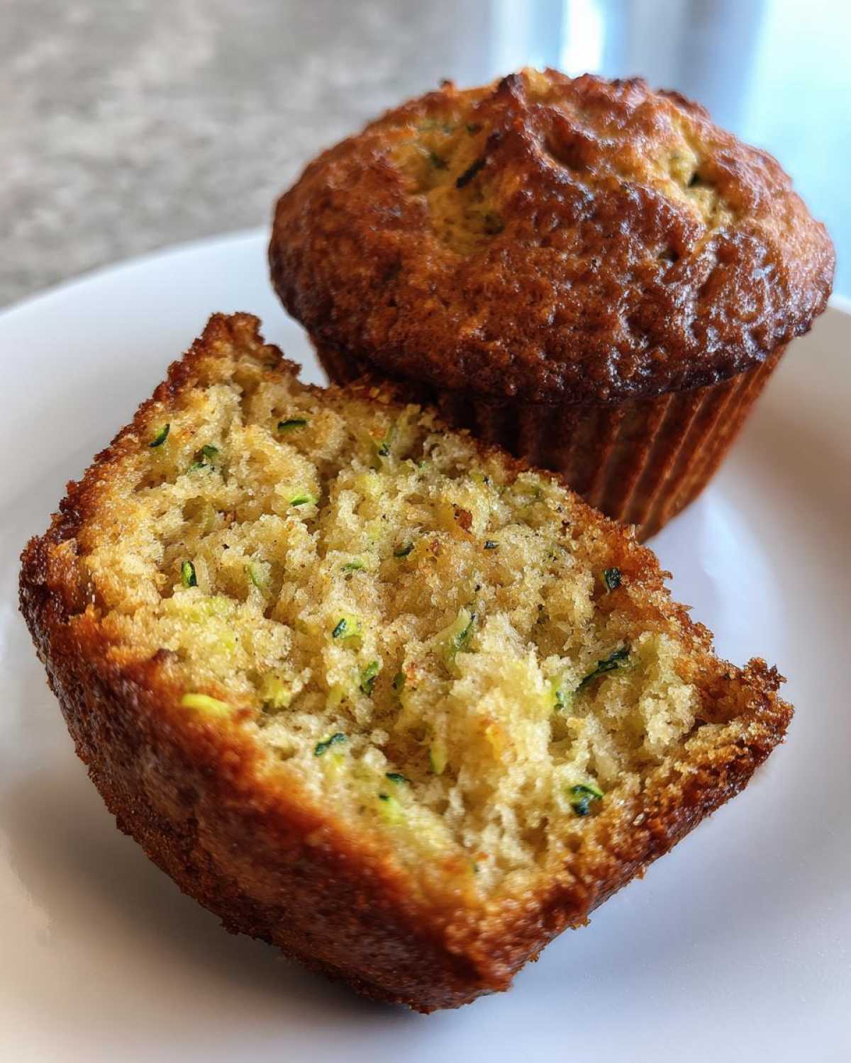 Gluten-free zucchini muffins - detail 1