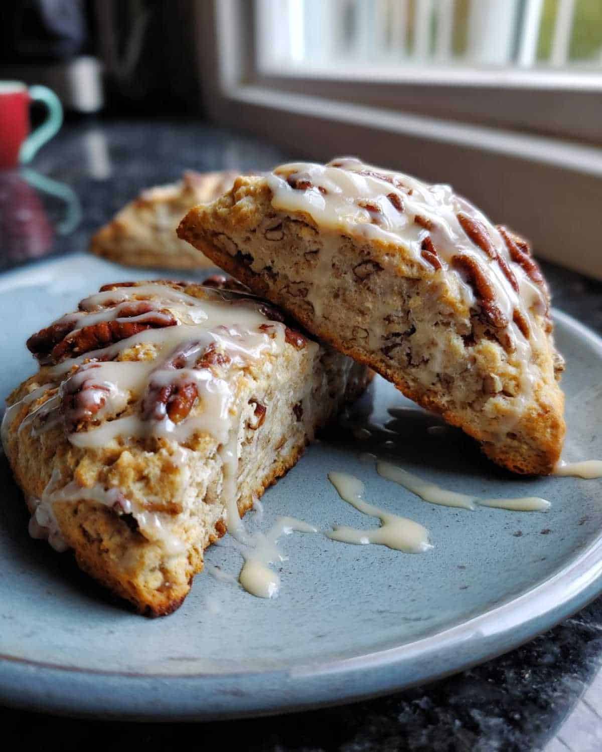 Maple Pecan Scones - detail 1