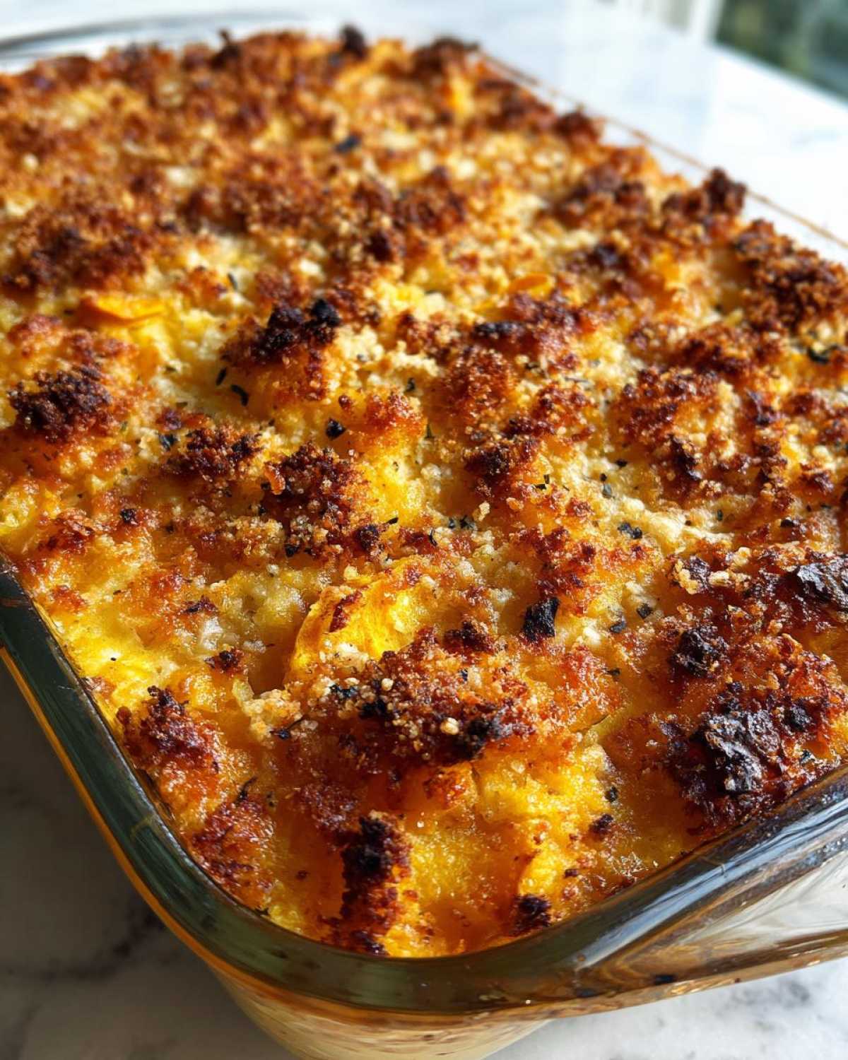 Winter squash casserole - detail 3