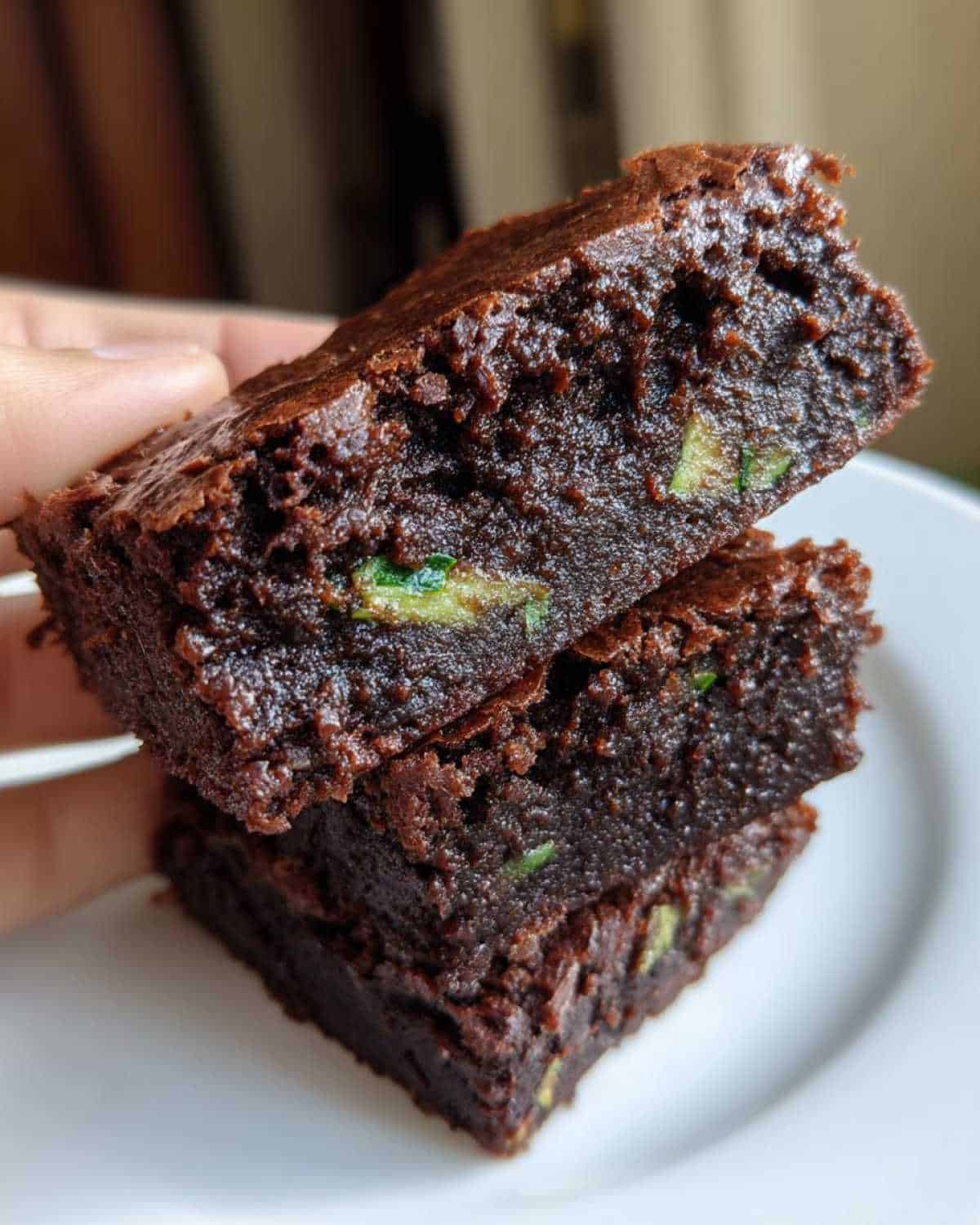 Ultimate Fudgy Zucchini Brownies - detail 3