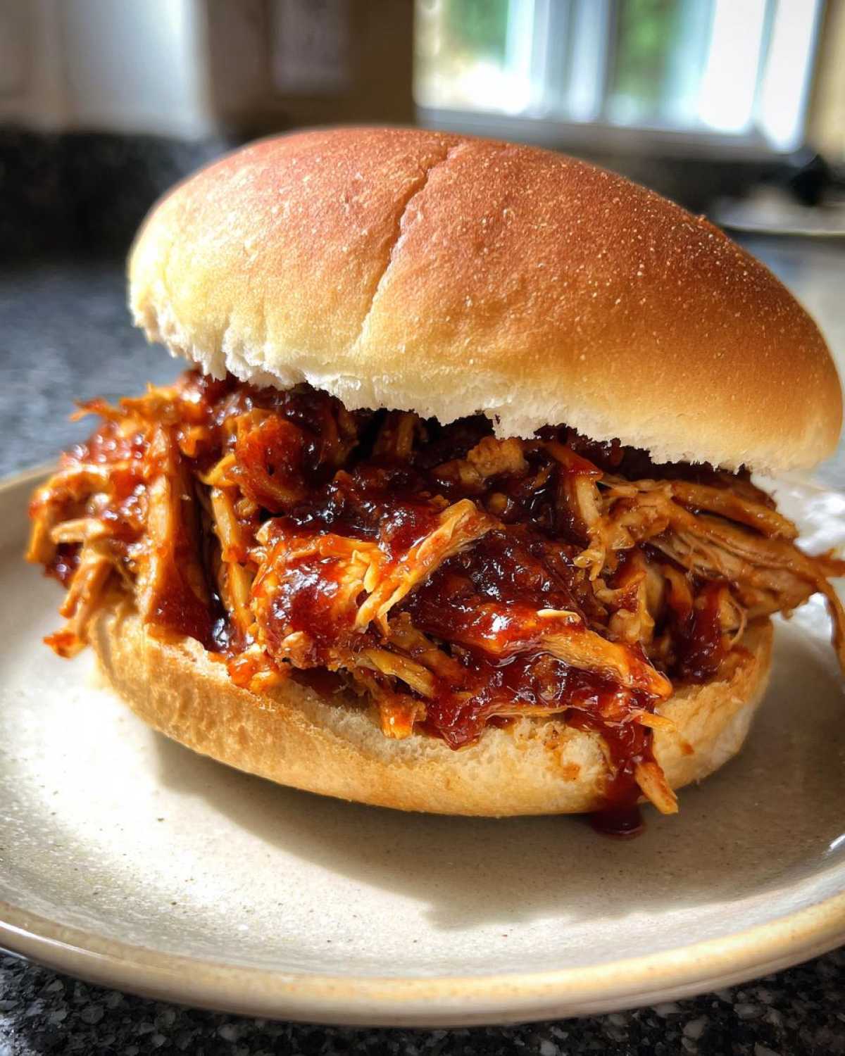 4th of July Pulled Pork Sandwiches - detail 1