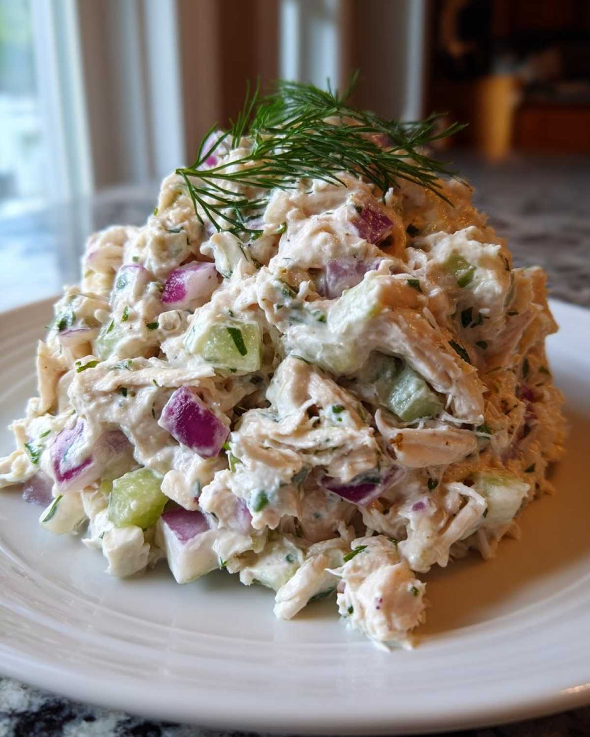 Simple Chicken Salad Recipe (Rotisserie shortcut ok) - detail 1