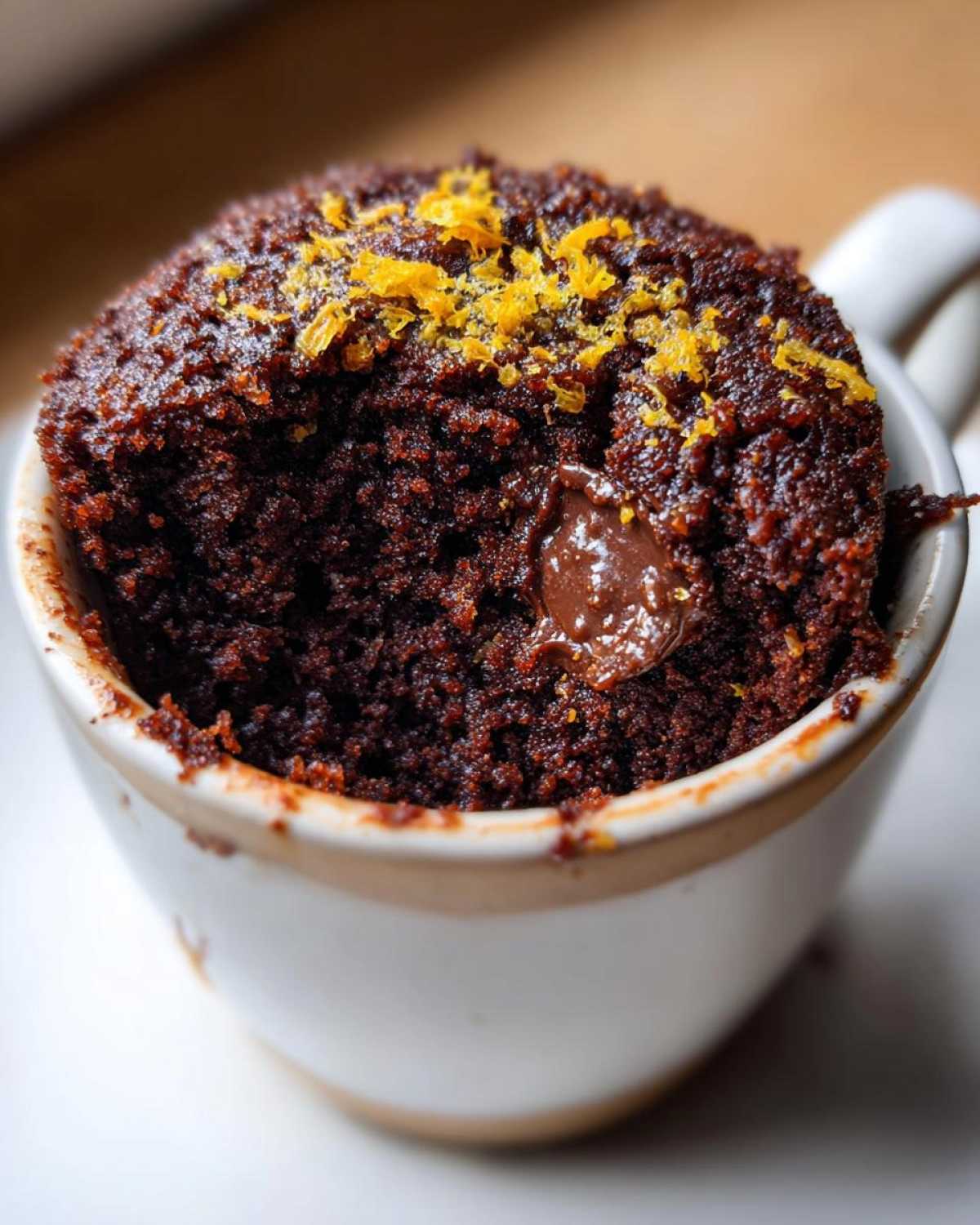 Chocolate Orange Mug Cake - detail 3